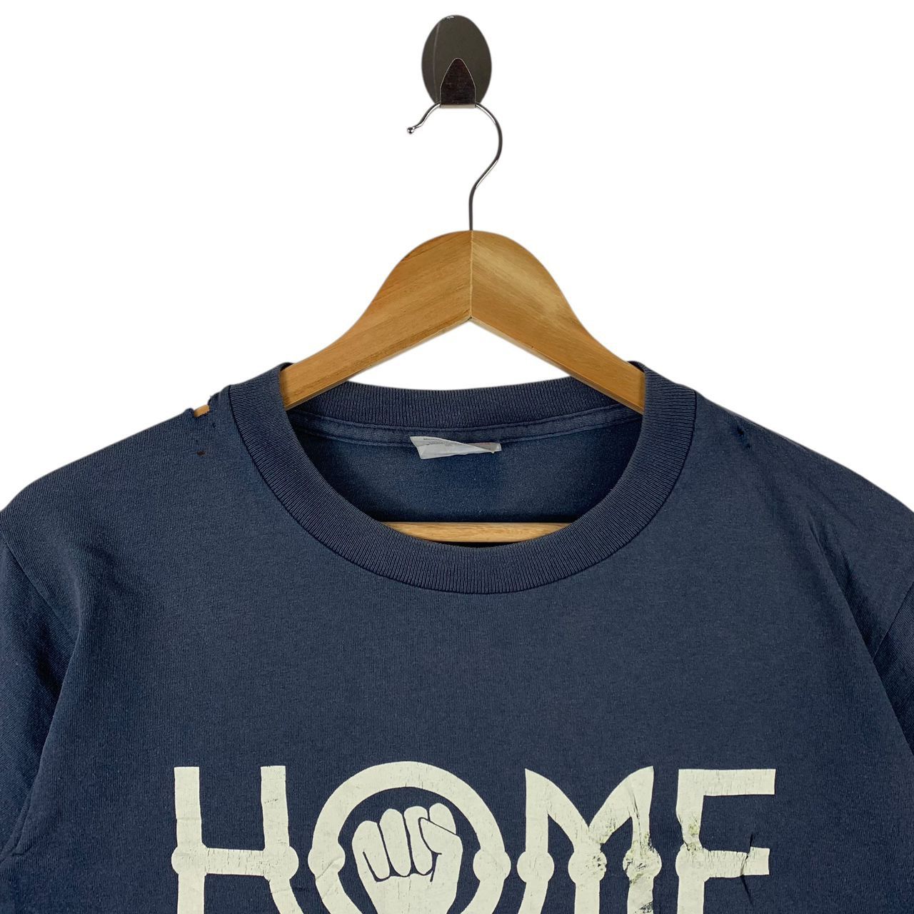 Band Tees × Vintage Vintage Rare 90s HOME as worn by john lennon tee Size US M / EU 48-50 / 2 - 2 Thumbnail