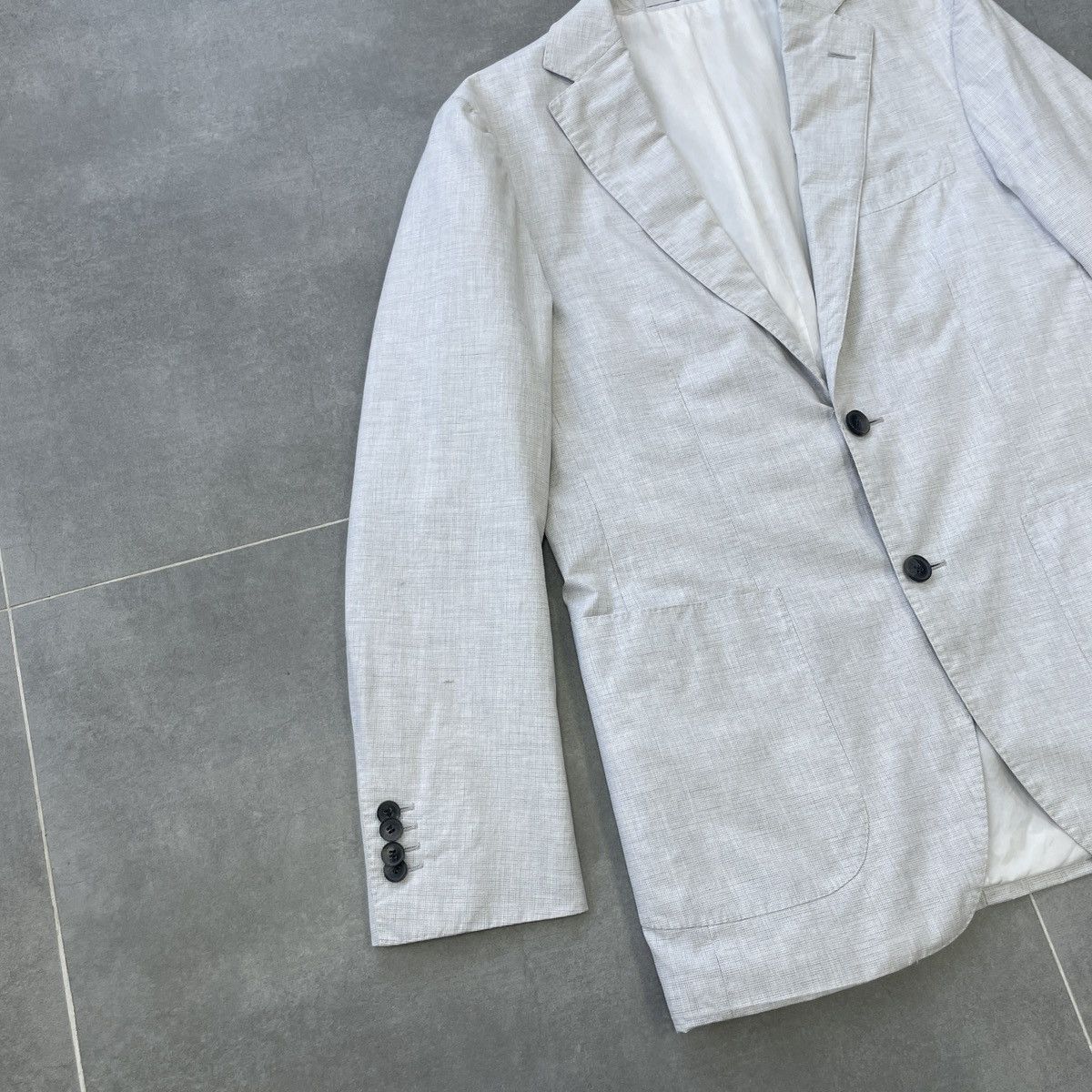 Suitsupply Suitsupply Tessuti DI Sondrio Havana Patch FL Blazer Size 46 Size 46S - 3 Thumbnail