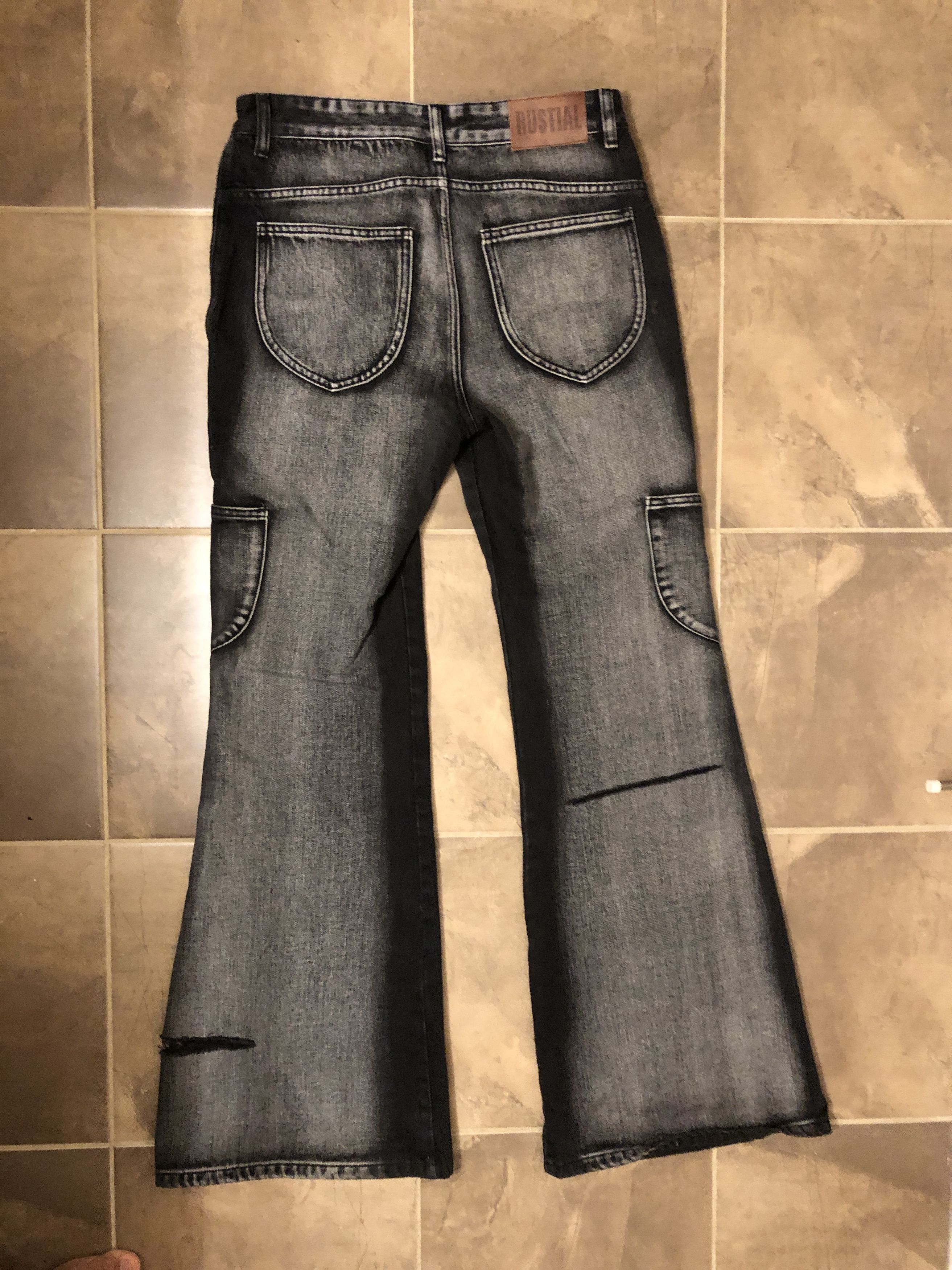 Other Rustial Euthis Flared Denim Jeans NEVER WORN Size US 32 / EU 48 - 2 Thumbnail