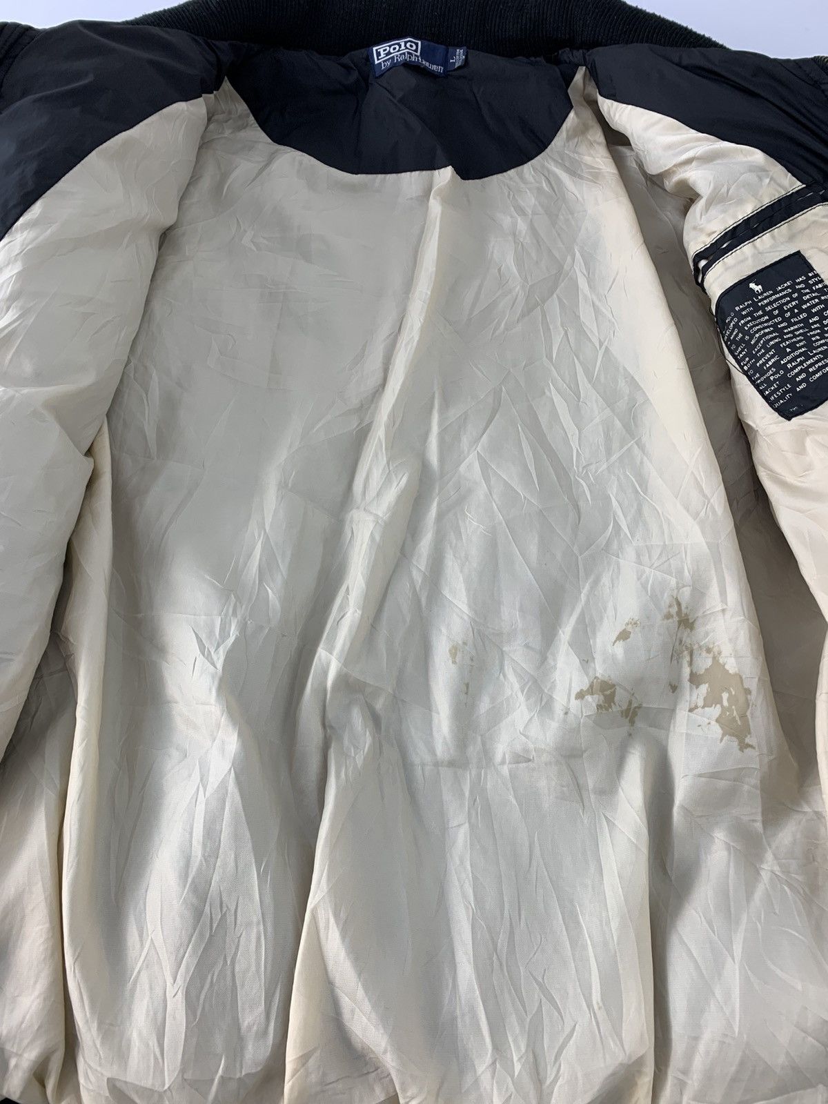 Polo Ralph Lauren Polo Ralph Lauren Great Britaon Down Puffer Embroidery Logo Size US L / EU 52-54 / 3 - 6 Thumbnail