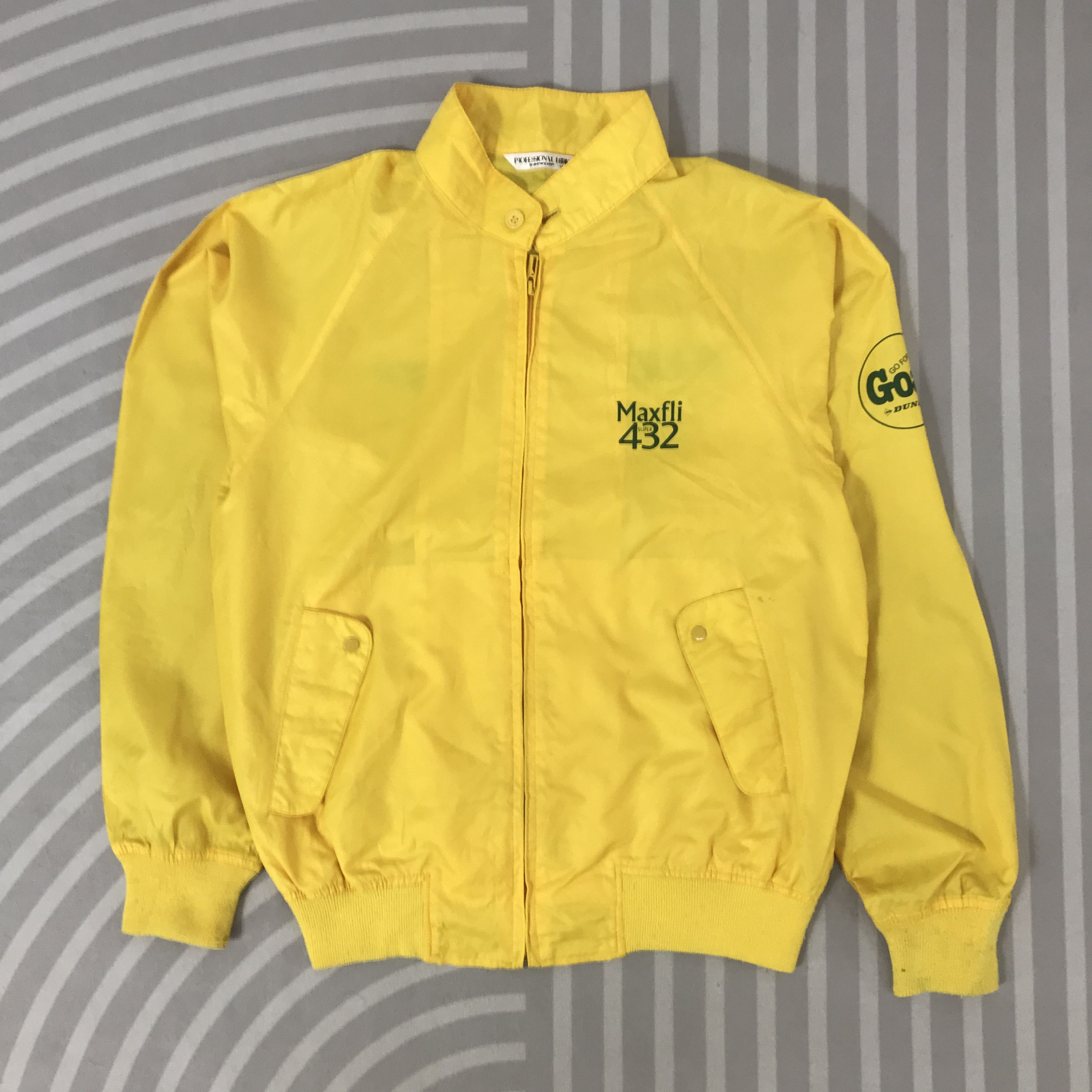Dunlop Vintage Dunlop motorsport uniform light Jacket Size US M / EU 48-50 / 2 - 4 Thumbnail