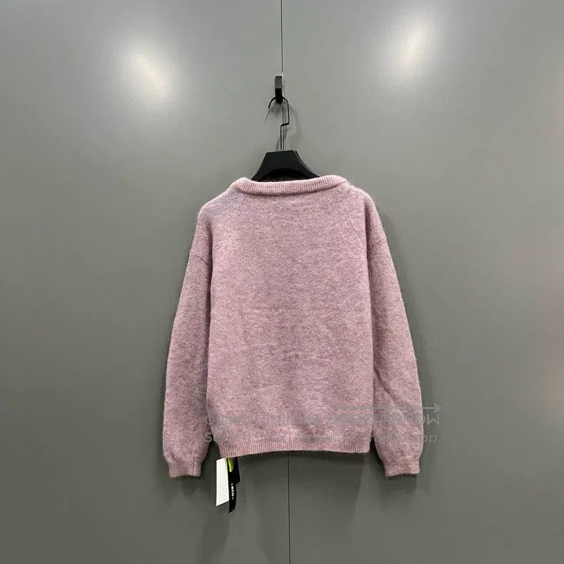Acne Studios Acne Studios Light Purple Round Neck Sweater Size XXS / US 00 / IT 34 - 2 Thumbnail