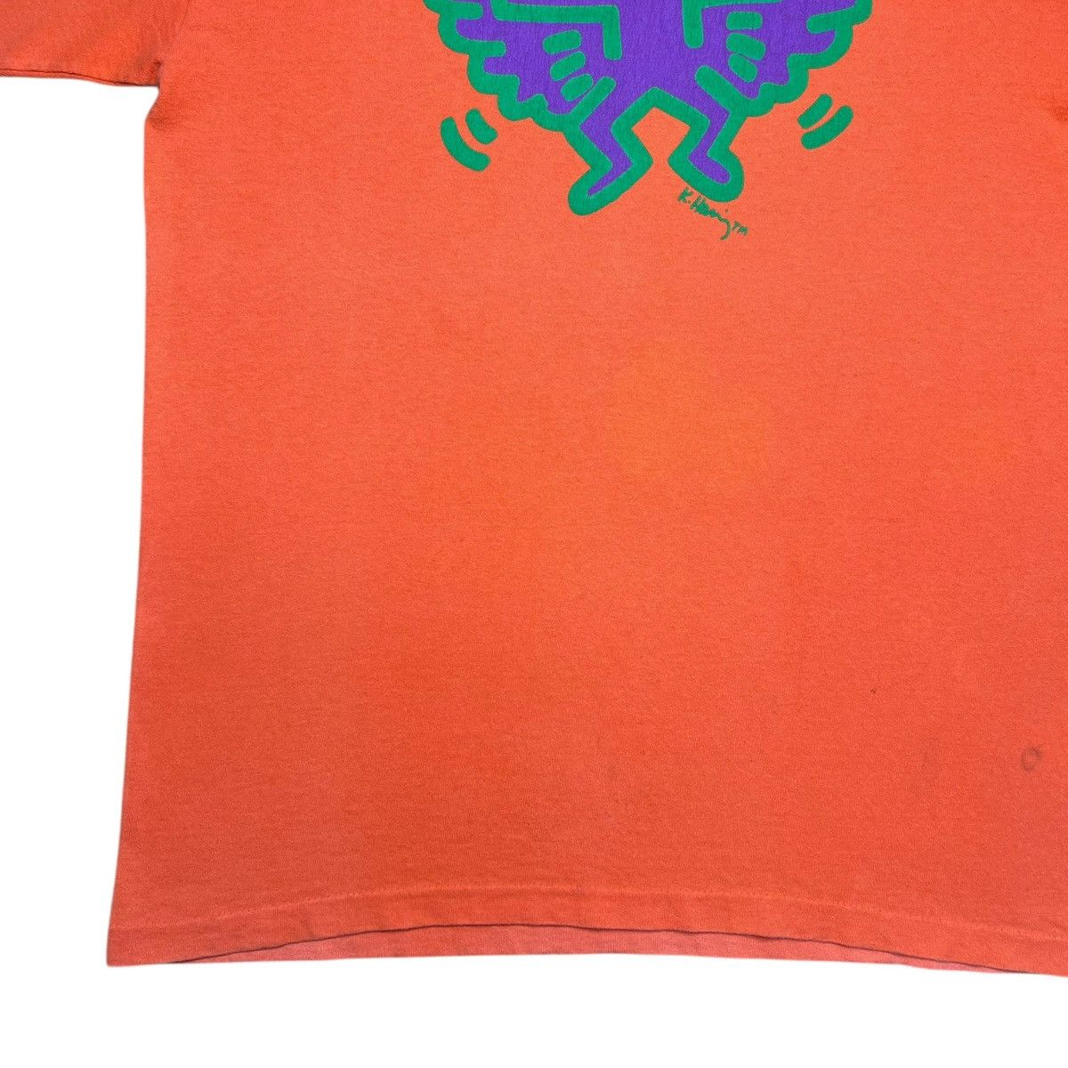 Other 1980s Keith Haring Batman Angel Devil Pop Shop Art T-Shirt Size US M / EU 48-50 / 2 - 9 Thumbnail