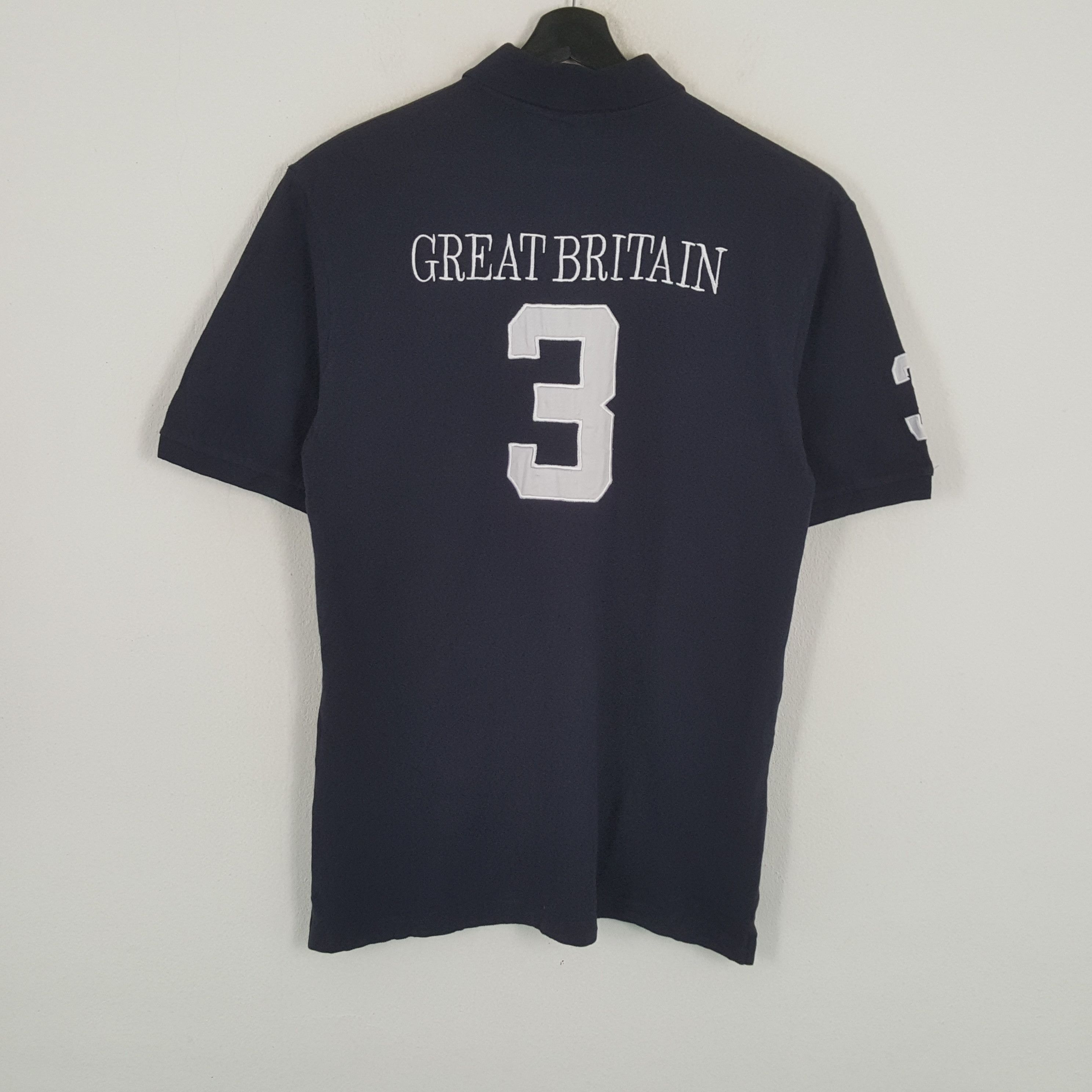 Polo Ralph Lauren × Vintage POLO by RALPH LAUREN Great Britain Design Polos Size US XL / EU 56 / 4 - 3 Thumbnail