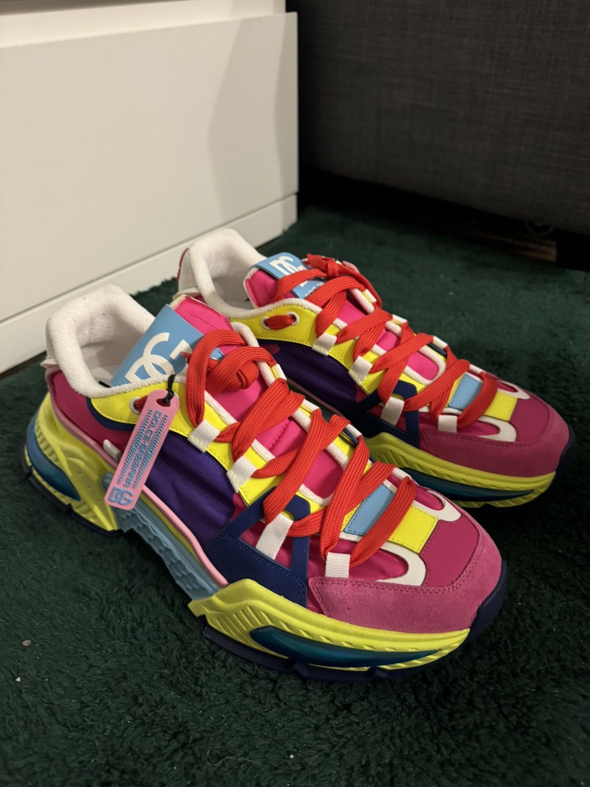 Dolce & Gabbana Dolce & Gabbana multicolour sneakers Size US 8.5 / EU 41-42 - 5 Thumbnail