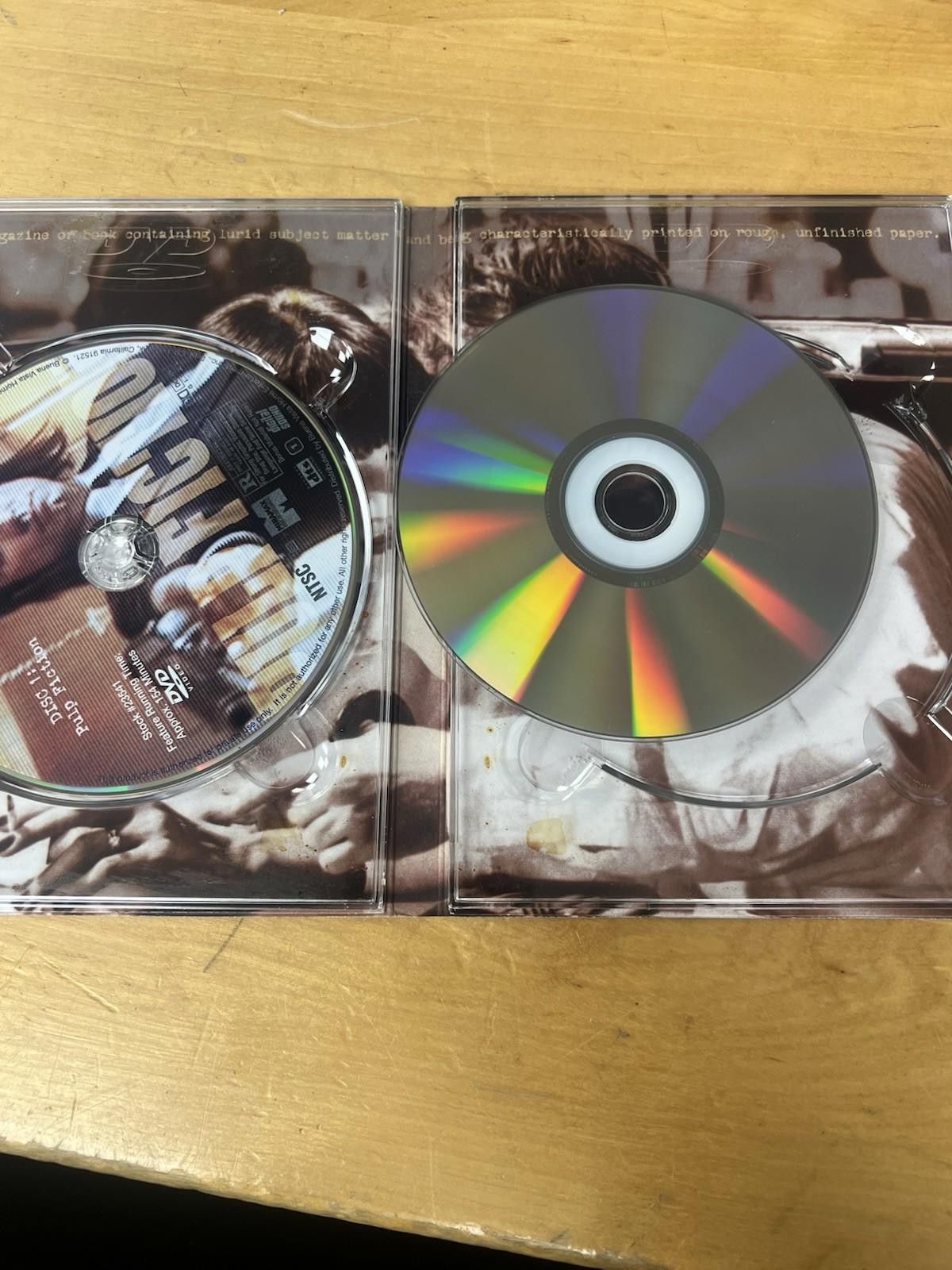 Other Pulp Fiction (DVD, 2002, 2-Disc Set, Collectors Edition) Size ONE SIZE - 10 Thumbnail