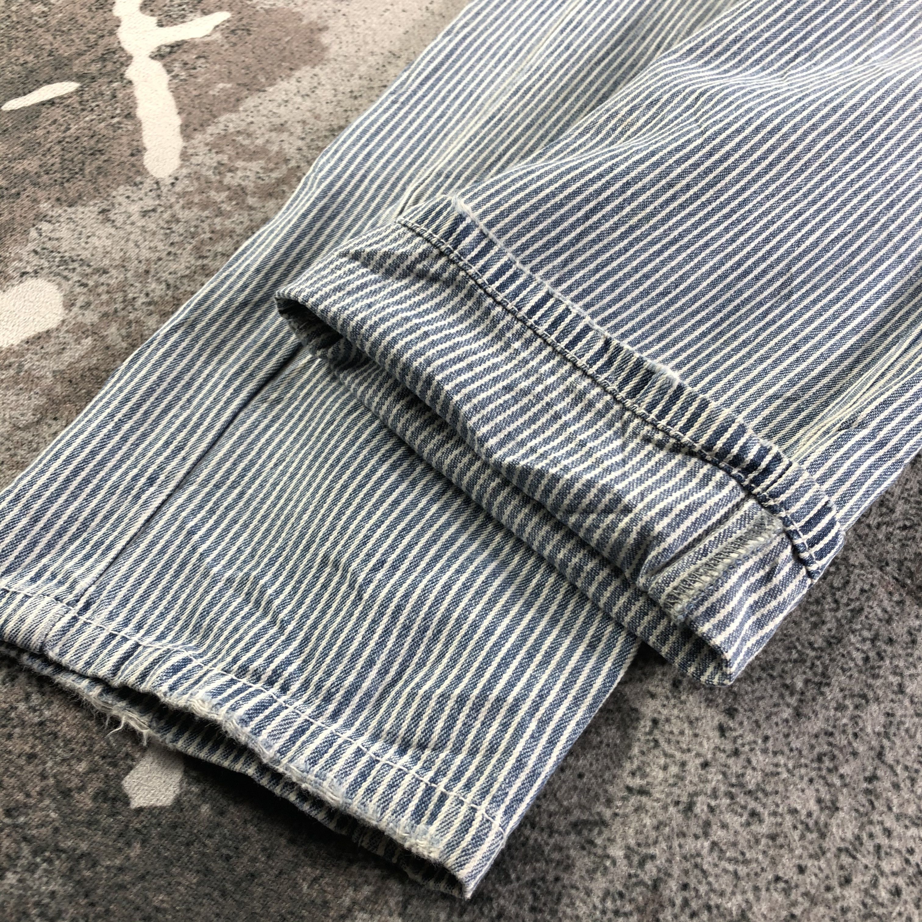 Japanese Brand Japanese Colza Hikory Jeans Double Waist Denim KJ3025 Size US 29 - 6 Thumbnail