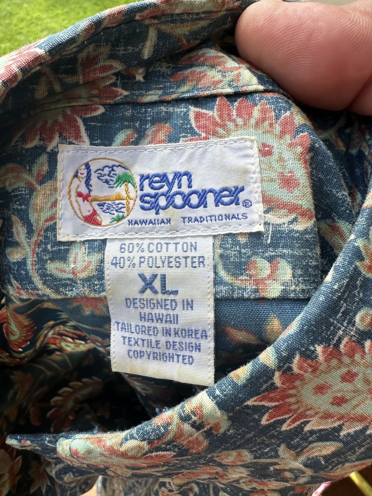 Reyn Spooner PreOwned Reyn Spooner Multicolored Hawaiian Print Men's XL Size US XL / EU 56 / 4 - 4 Thumbnail