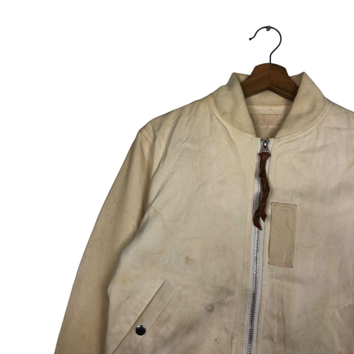 Vintage 🔥VINTAGE WOOL BOMBER JACKET UNITED ARROWS ISSEY MIYAKE Size US S / EU 44-46 / 1 - 9 Thumbnail