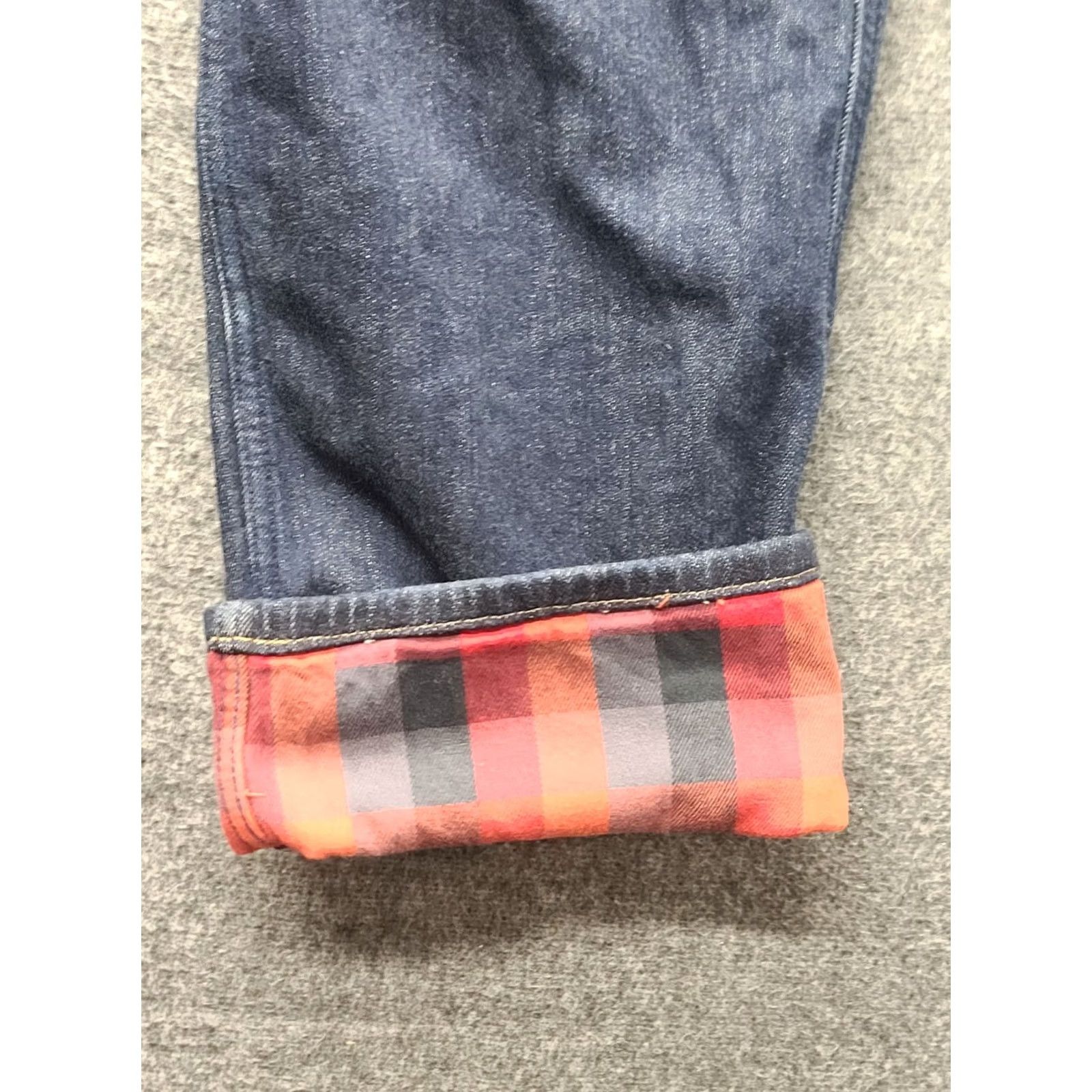 Carhartt VINTAGE Carhartt Jeans Womens 16 Short 35x30 Flannel Lined Original Fit Straight Leg Size 38" / US 16 / IT 52 - 3 Thumbnail