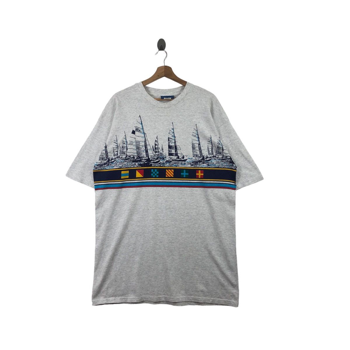 Towncraft × Vintage Pick!! Vtg 90's TOWNCRAFT Top Tee Tshirt Size US L / EU 52-54 / 3 - 1 Thumbnail