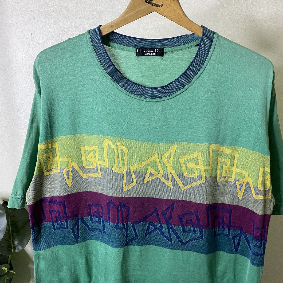 Christian Dior Monsieur Vintage 1990s Christian Dior Monsieur T Shirt Size US L / EU 52-54 / 3 - 2 Thumbnail