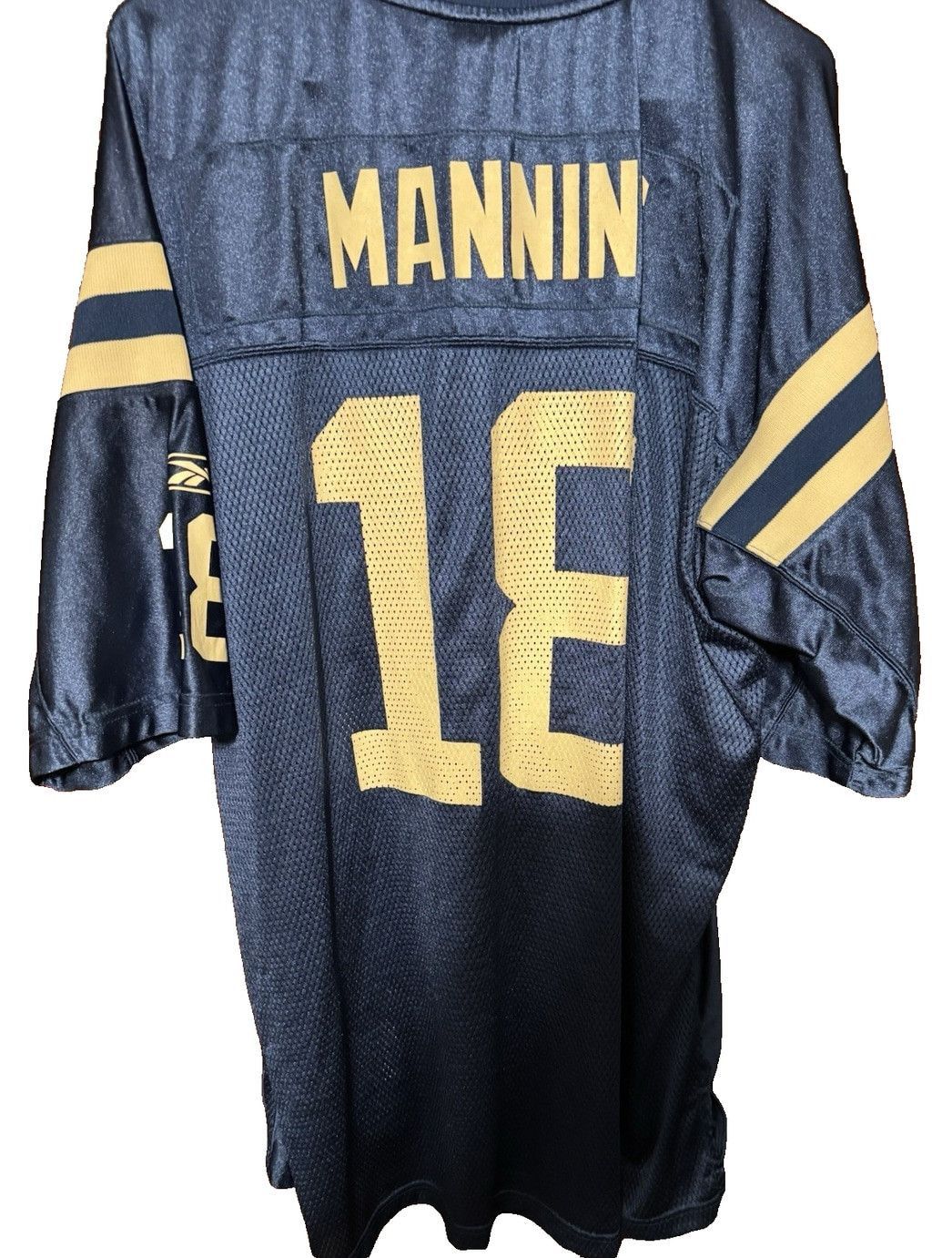 Reebok Indianapolis Colts Peyton Manning Reebok Jersey Men XL Blue Size US XL / EU 56 / 4 - 1 Thumbnail