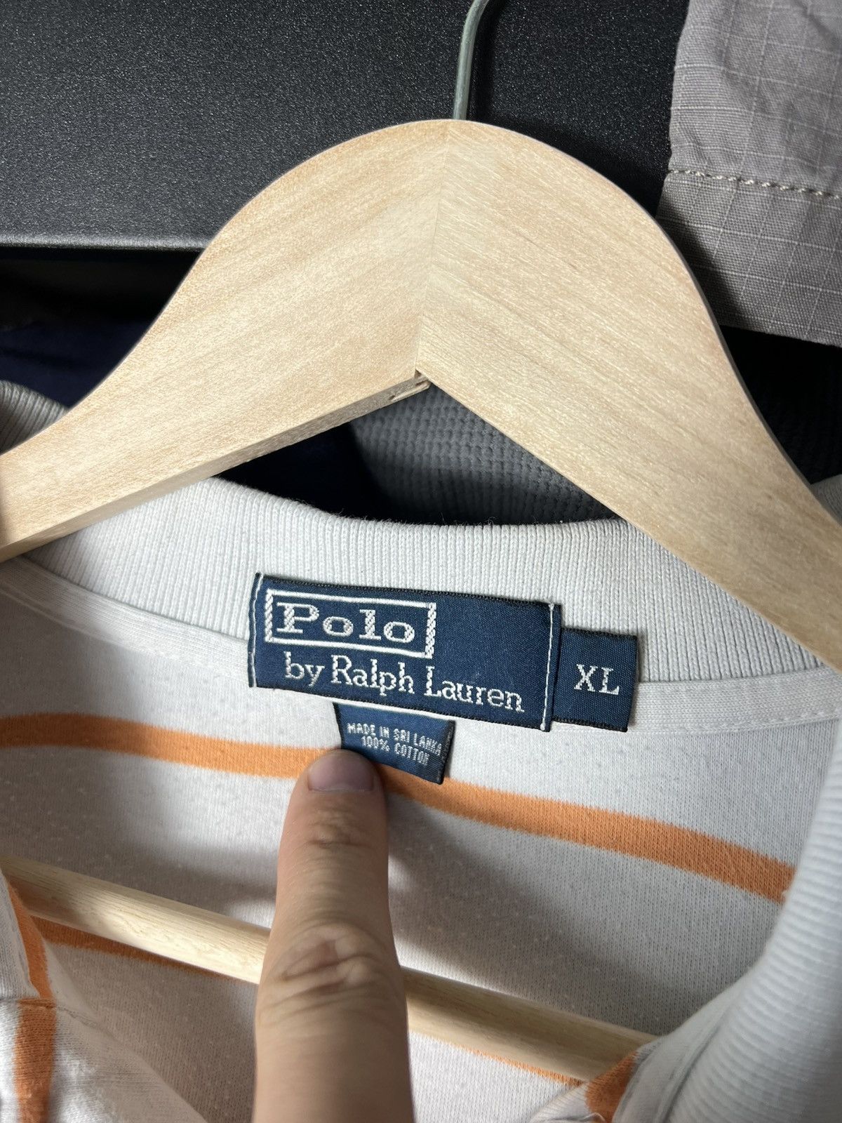 Polo Ralph Lauren Y2K Vintage Ralph Lauren Striped Polo Shirt – Size XL Size US XL / EU 56 / 4 - 5 Thumbnail