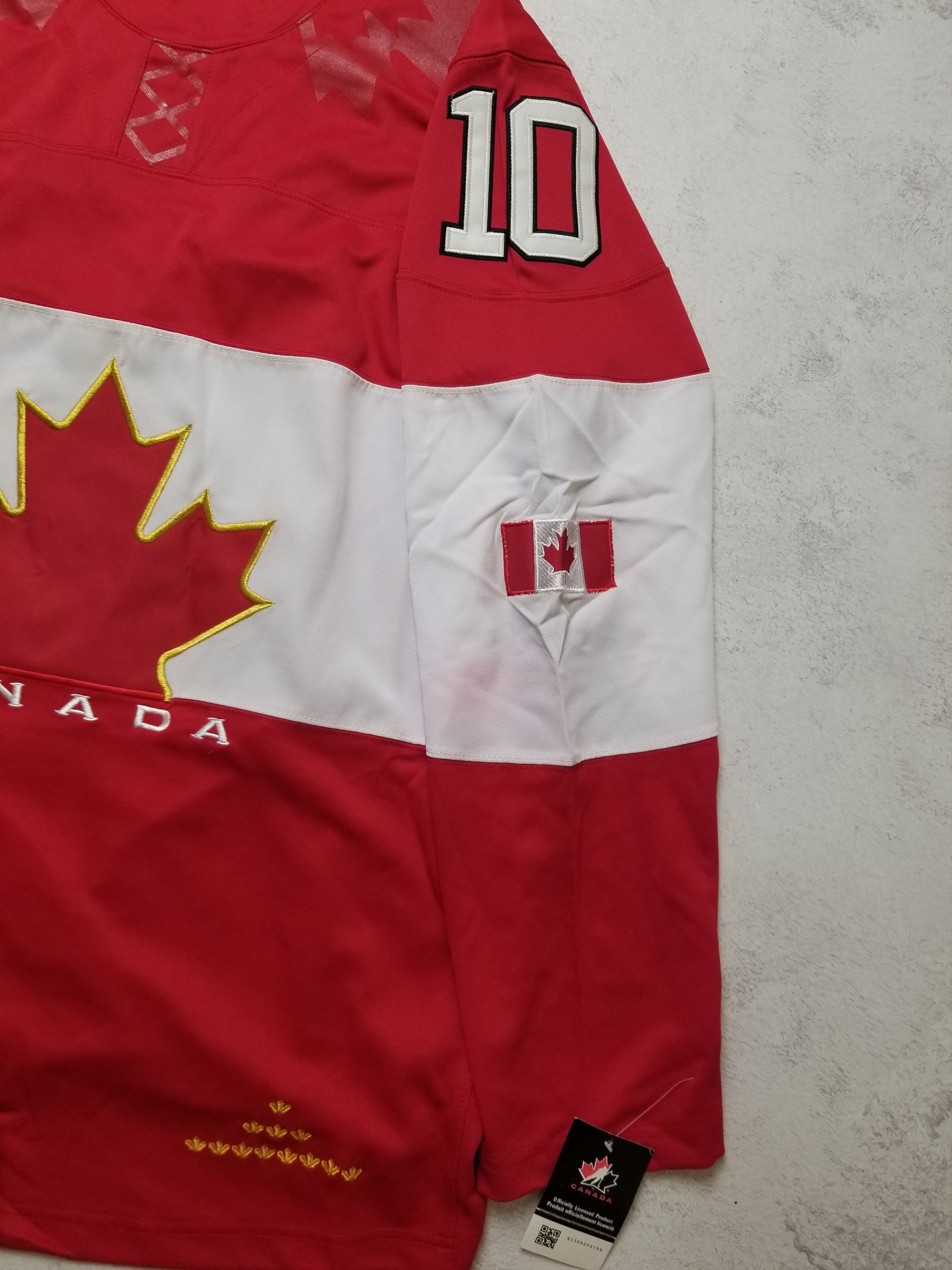 Nike Nike Canada Team Sharp # 10 Winter Olympic Hockey Red Jersey Size US XXL / EU 58 / 5 - 6 Thumbnail