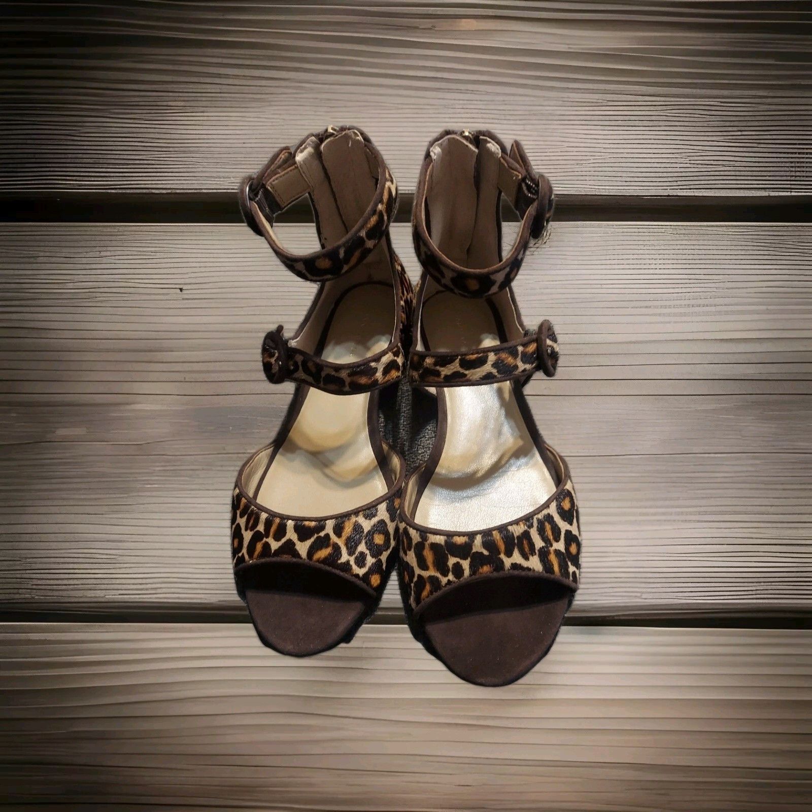 Ann Taylor Ann Taylor Ivette Hcalf Mary Jane Flat M Size 6.5 Multi Bro Size US 6.5 / IT 36.5 - 1 Thumbnail