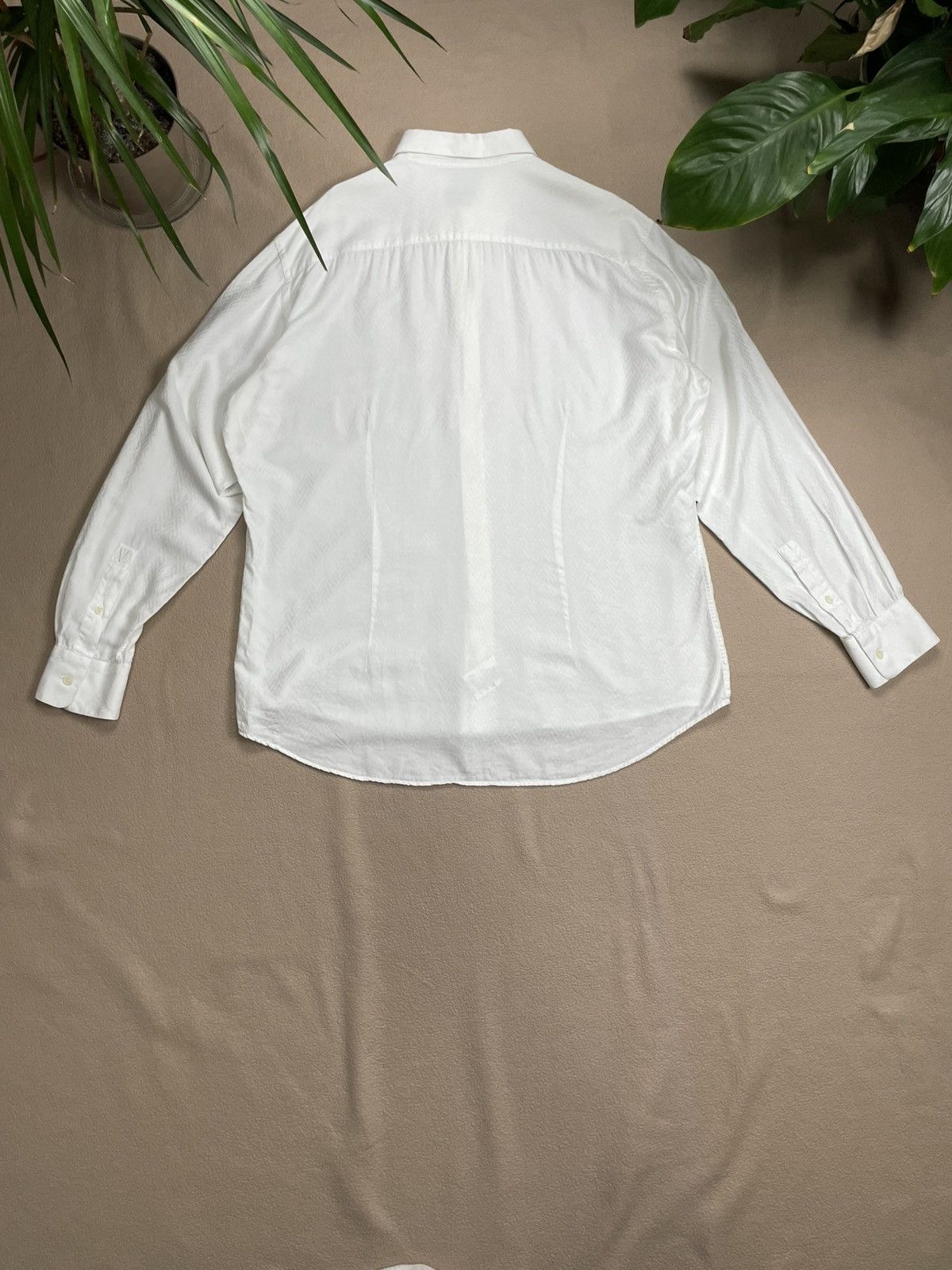 Versace Versace Collection Casual Long Sleeve Shirt Size 17/43 Size US M / EU 48-50 / 2 - 2 Thumbnail