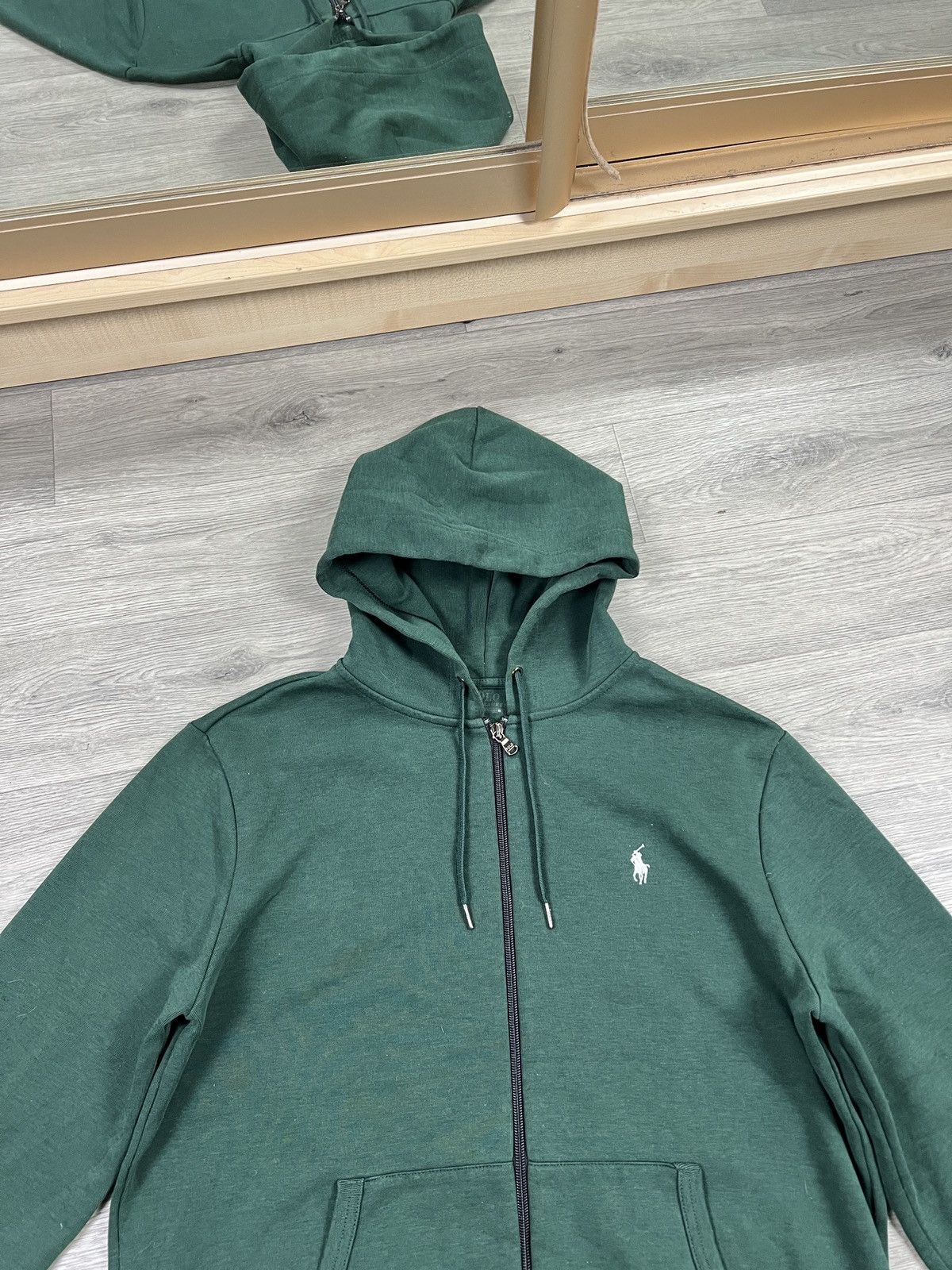 Polo Ralph Lauren Polo Ralph Lauren Green hoodie with zipper mens size M Size US M / EU 48-50 / 2 - 4 Thumbnail