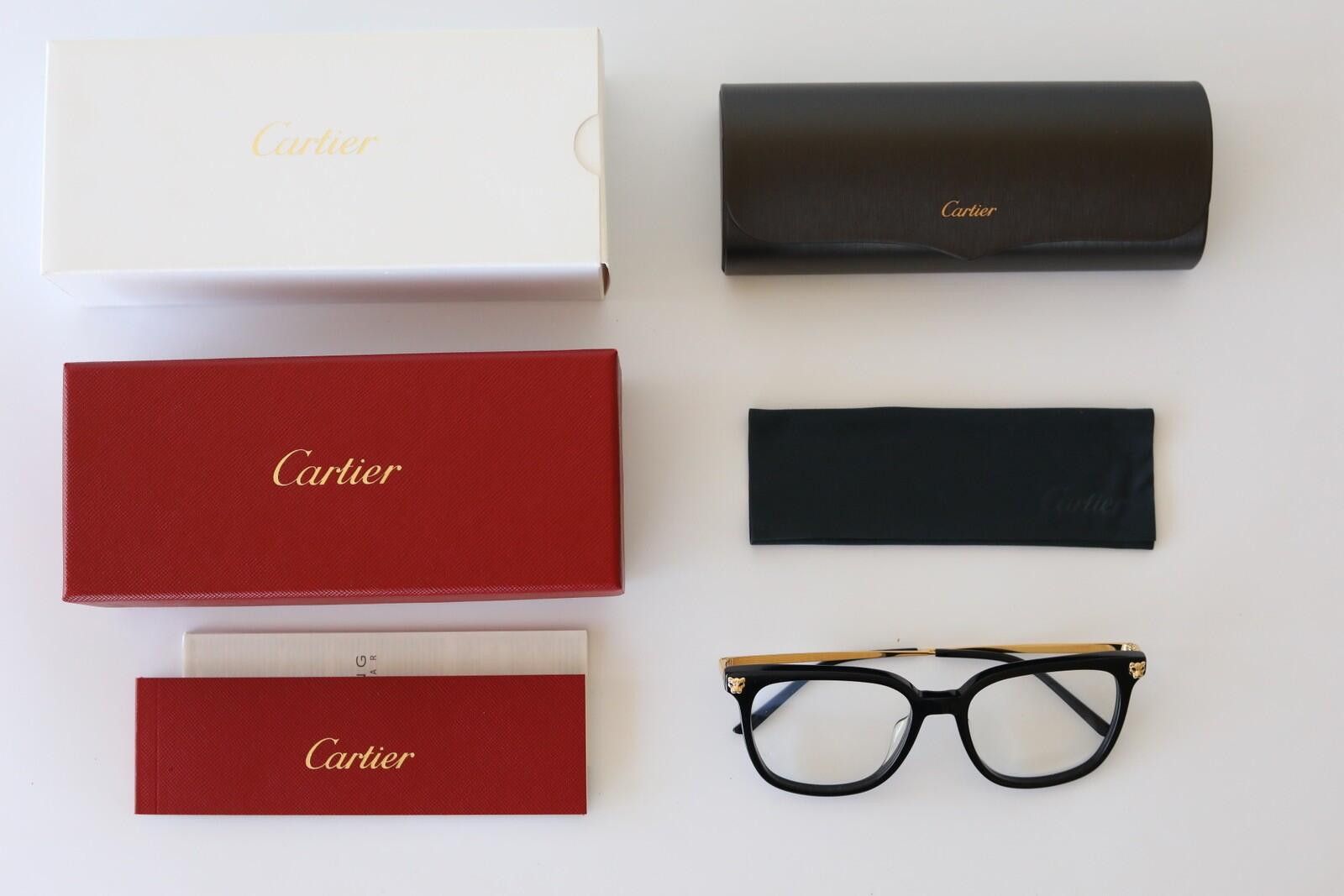 Cartier New Cartier eyewear optical eyeglasses black CT0346O 001 Size ONE SIZE - 3 Thumbnail
