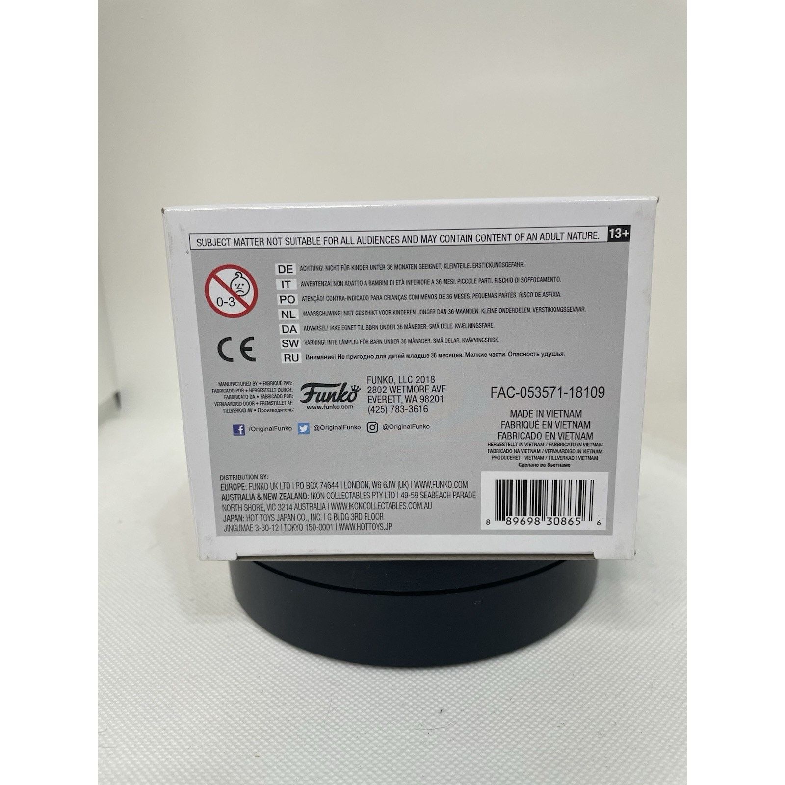 Marvel Comics Funko Pop! Deadpool as Bob Ross #319 - W Pop Protector Size ONE SIZE - 10 Thumbnail
