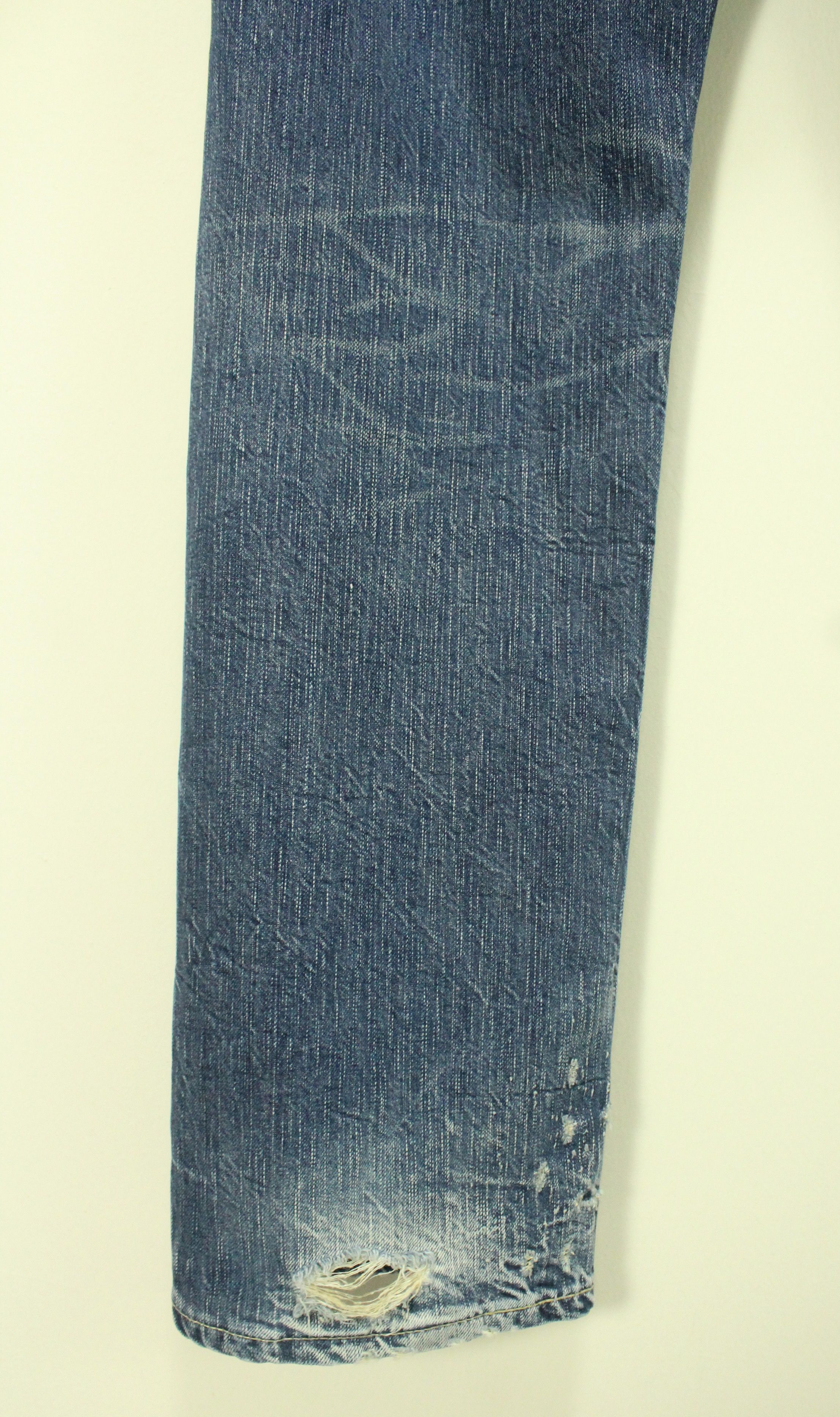 Edwin EDWIN Denim Distressed Grunge Ripped Jeans Kurt Cobain Size US 31 - 14 Thumbnail