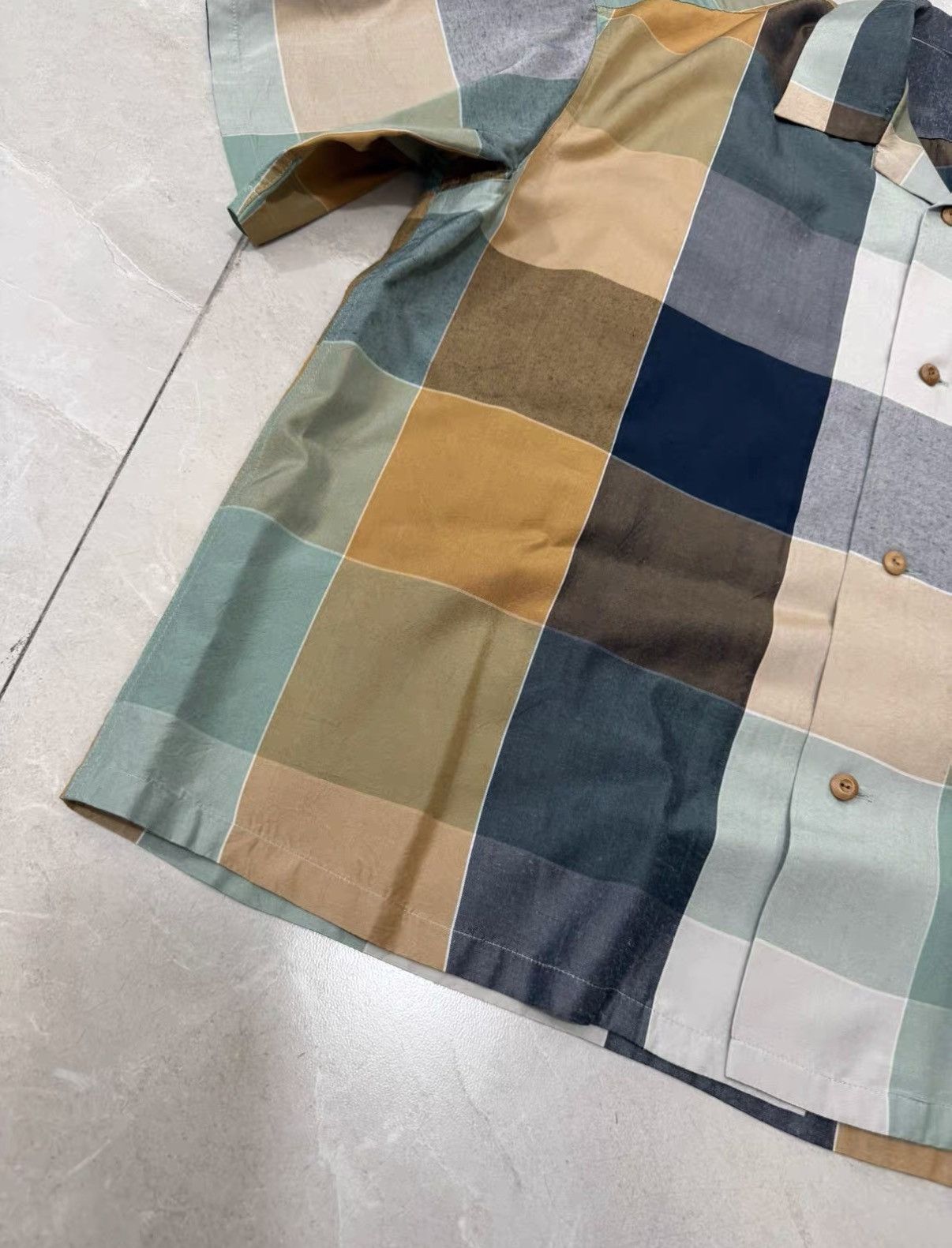 Visvim VISVIM 22SS HARMON SHIRT S/S CHECK J34 Size US S / EU 44-46 / 1 - 2 Thumbnail