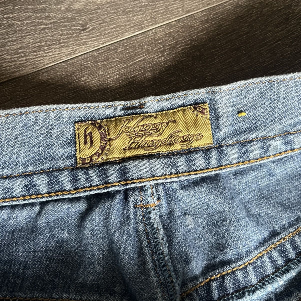 Vintage Vintage 2000s Johnny Handsome Light Washed Camo Denim Jeans Size US 30 / EU 46 - 8 Thumbnail