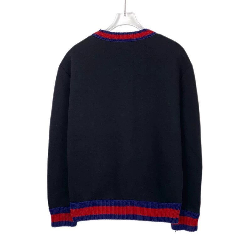 Gucci Gucci Black Round Neck Sweatshirt-2507 Size US L / EU 52-54 / 3 - 1 Thumbnail