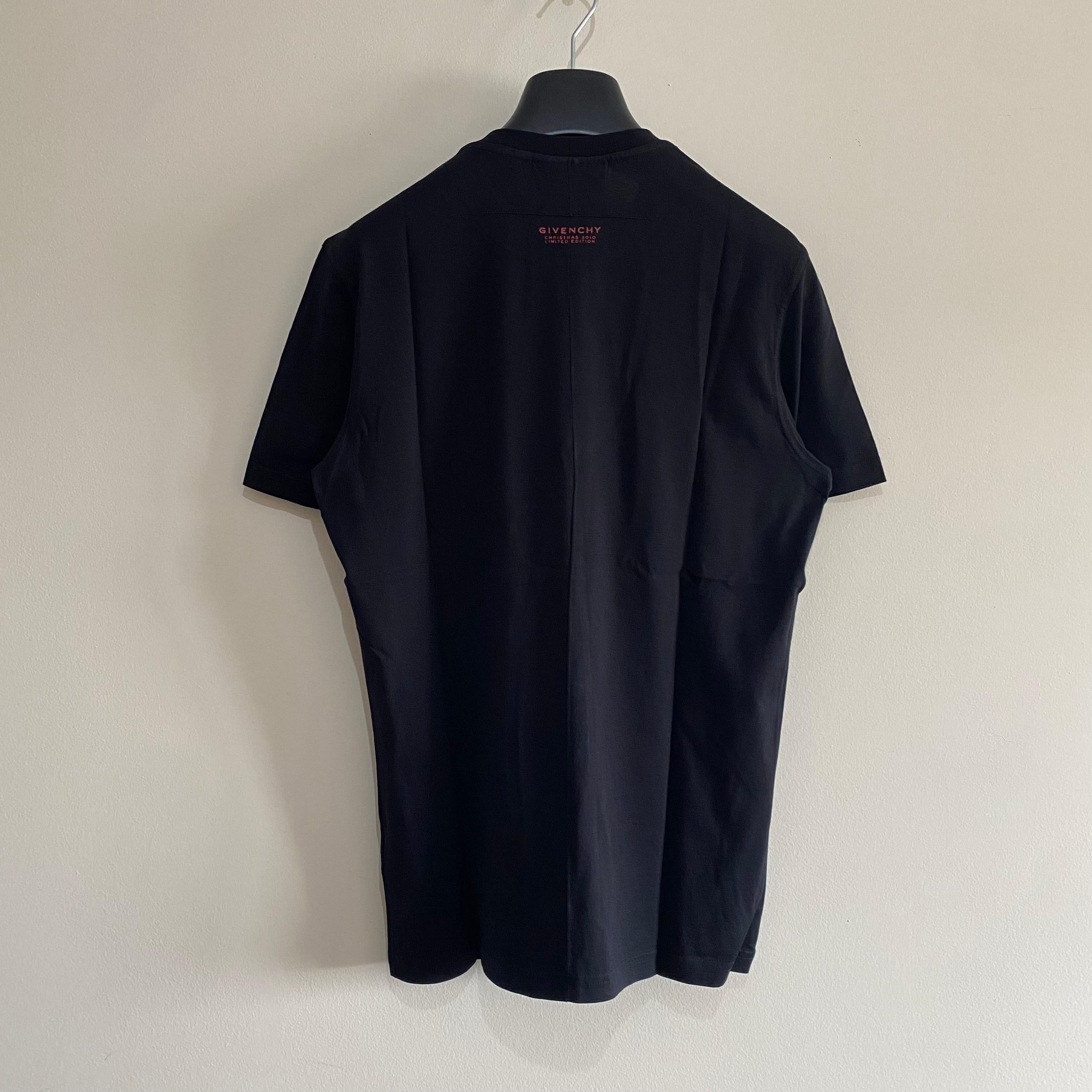 Givenchy Black Red Elmerinda Stars Tattoo Print T-Shirt Size US S / EU 44-46 / 1 - 5 Thumbnail