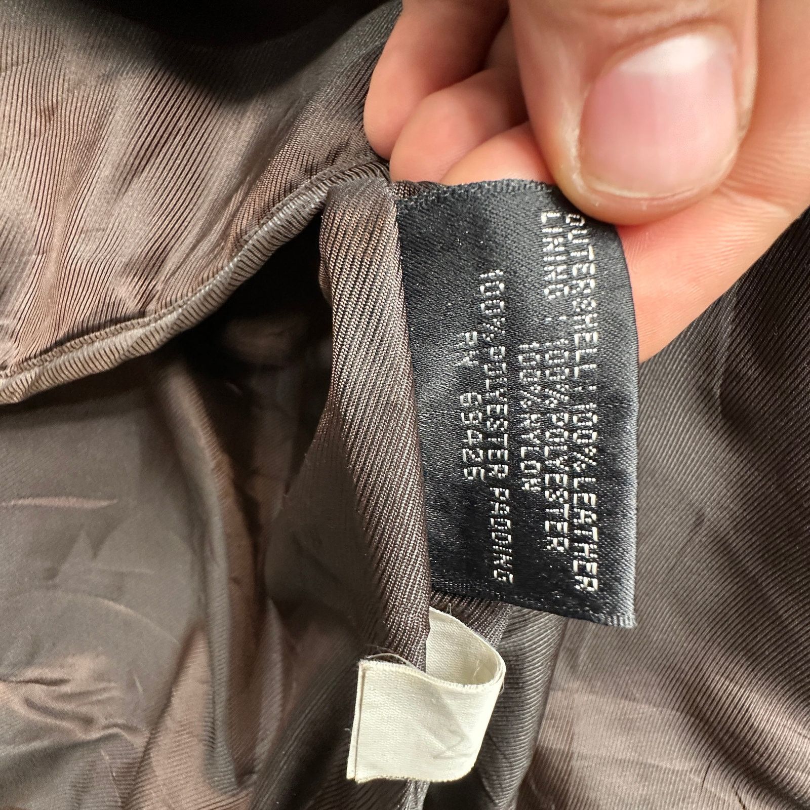 Wilsons Leather Wilsons Thinsulate Zip Jacket Mens Large Lined Brown Size US L / EU 52-54 / 3 - 9 Thumbnail