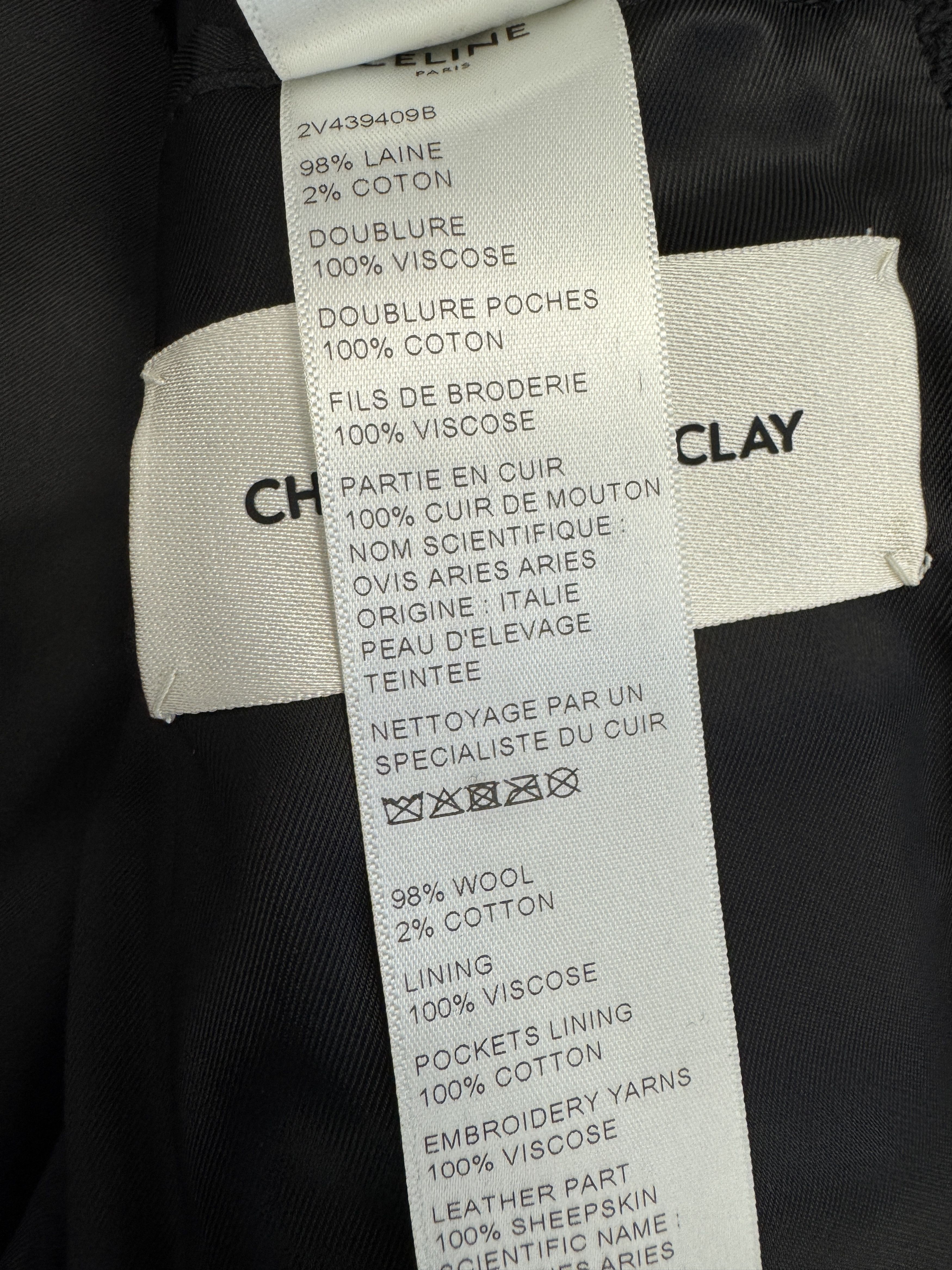 Celine Iconic Celine X Marclay teddy jacket Size US S / EU 44-46 / 1 - 9 Thumbnail