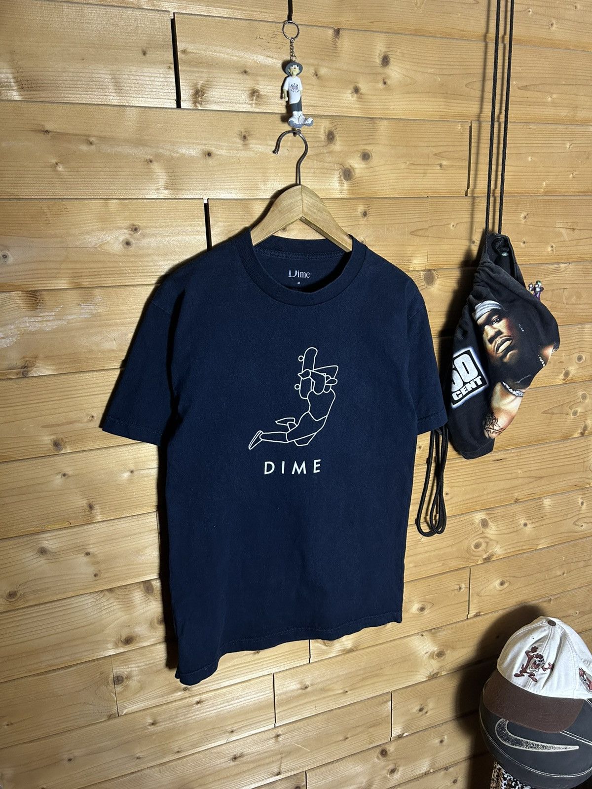 Dime Dime skate t shirt Size US M / EU 48-50 / 2 - 2 Thumbnail
