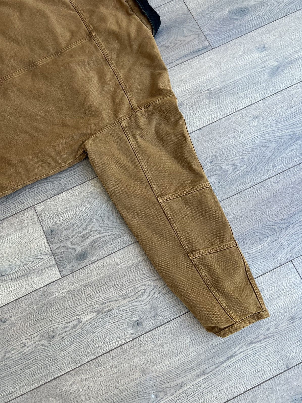 Stussy Stussy Washed Canvas Shop Jacket Bronze Medium Size US M / EU 48-50 / 2 - 6 Thumbnail