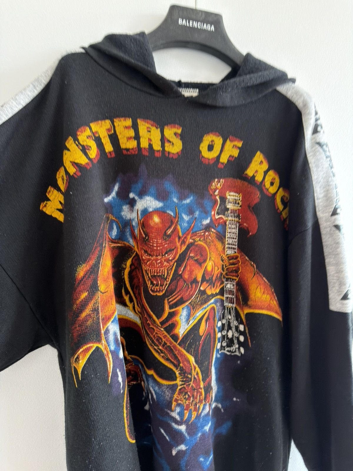 AC/DC *RARE* 1999 90s Monsters of Rock HOODIE ACDC Metallica vtg Size US XL / EU 56 / 4 - 4 Thumbnail