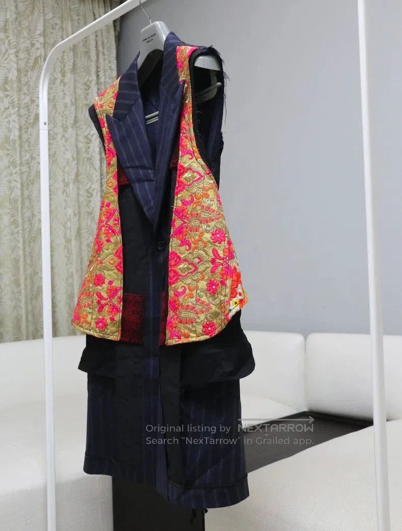 Comme des Garcons Comme des Garcons Embroidered Waistcoat. Size US S / EU 44-46 / 1 - 7 Thumbnail