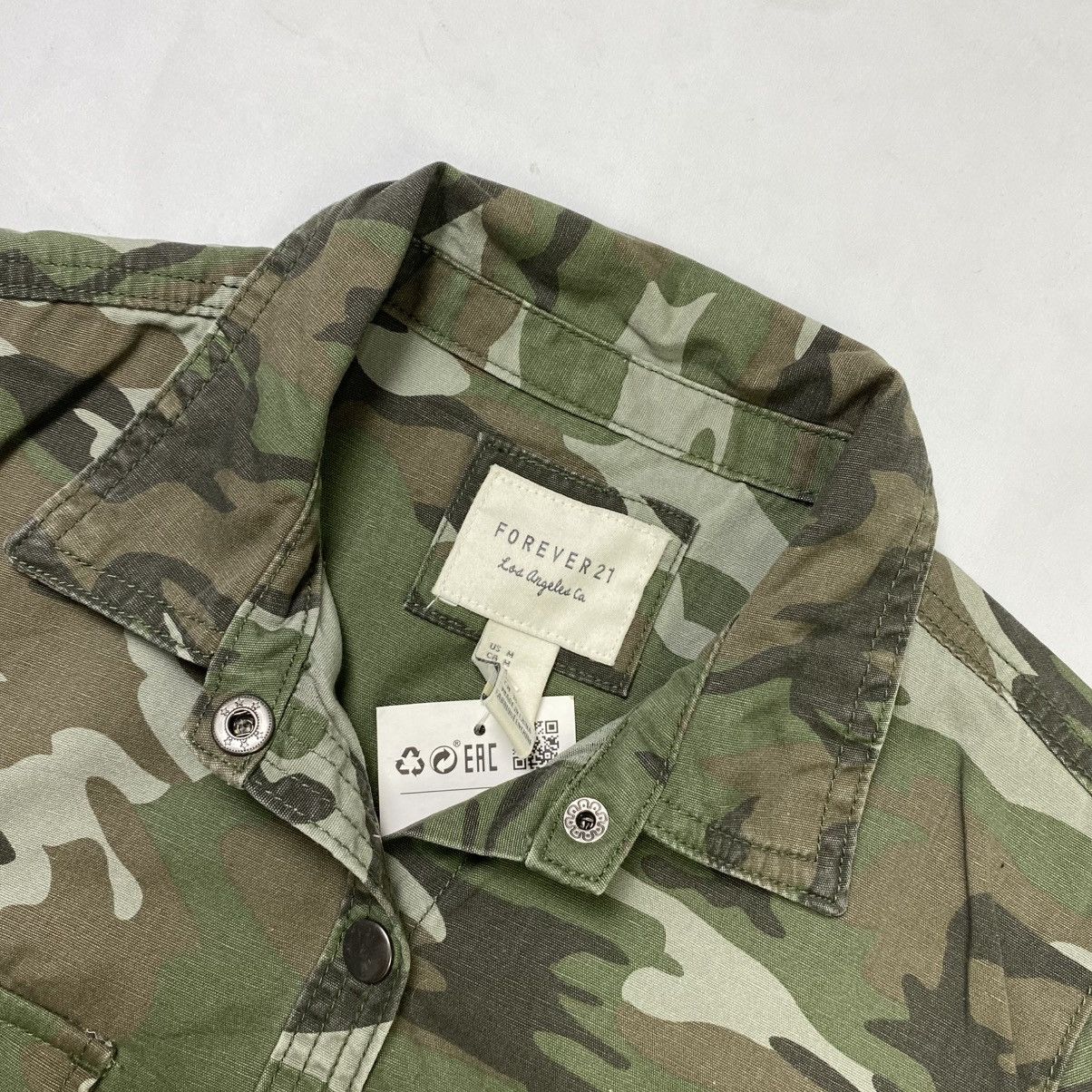 Forever 21 Vintage Forever 21 camo long sleeve button shirt Size US S / EU 44-46 / 1 - 6 Thumbnail