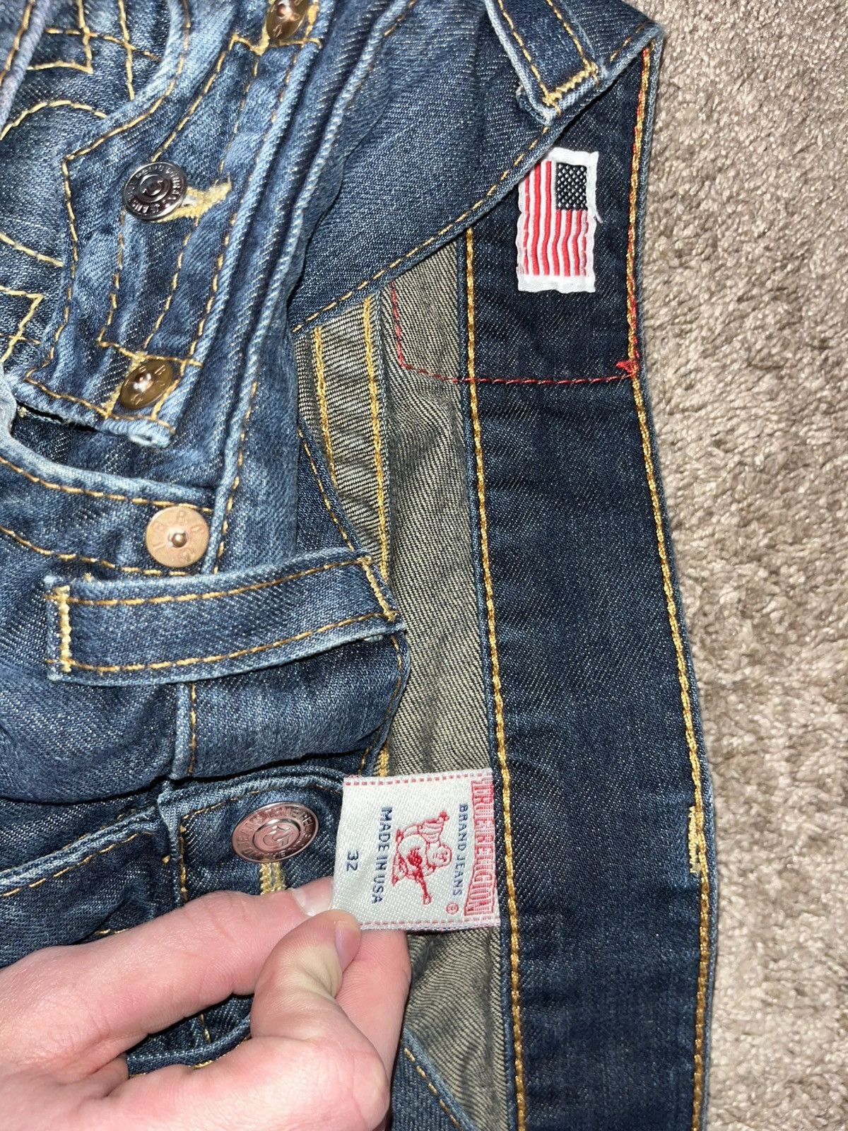 True Religion True religion jeans Size US 32 / EU 48 - 3 Thumbnail