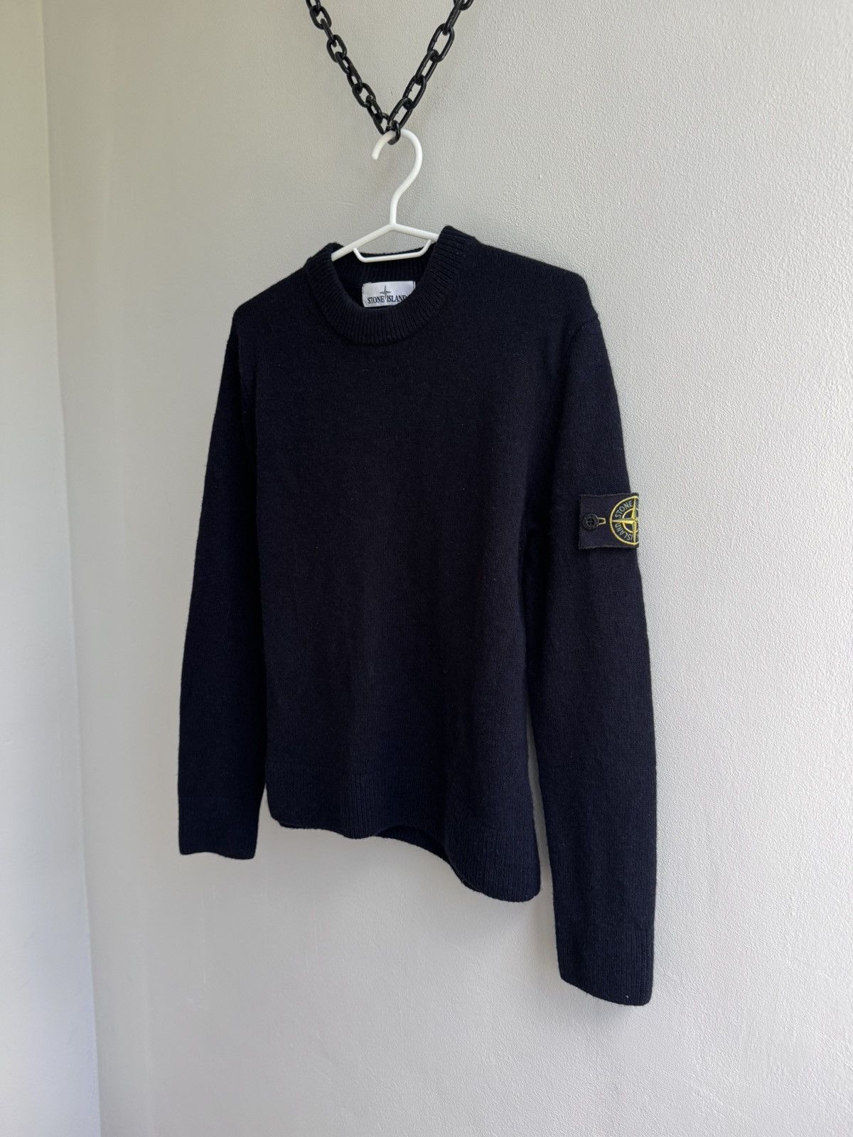 Stone Island Stone Island Wool Sweater Sweatshirt Pullover Size US S / EU 44-46 / 1 - 2 Thumbnail