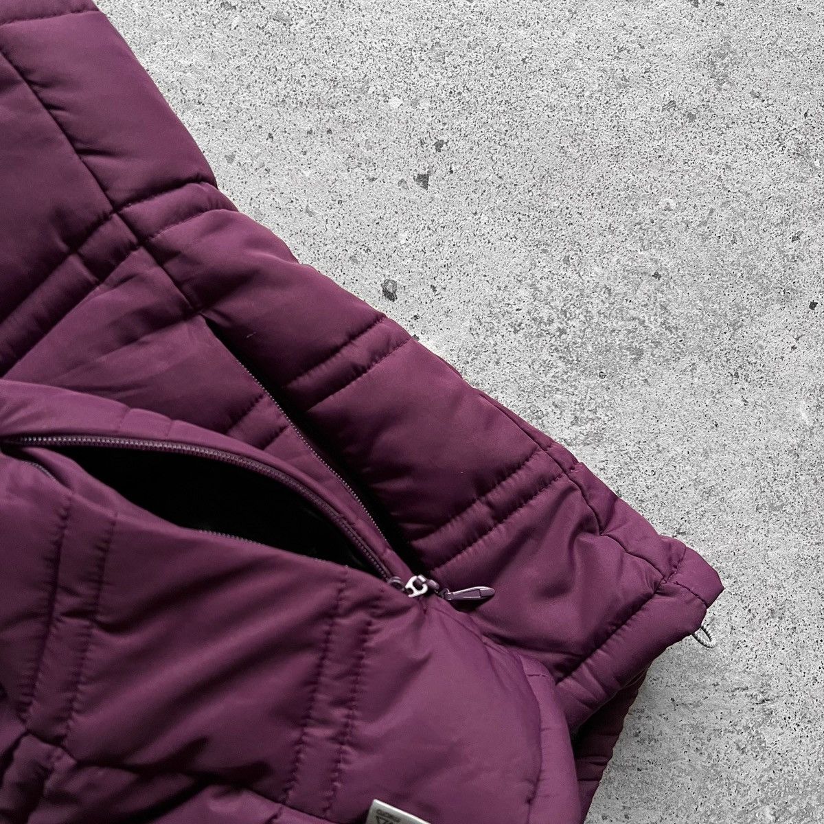 Umbro Umbro Womens Purple Long Sleeve Hooded Jacket Full Zip Size M / US 6-8 / IT 42-44 - 6 Thumbnail