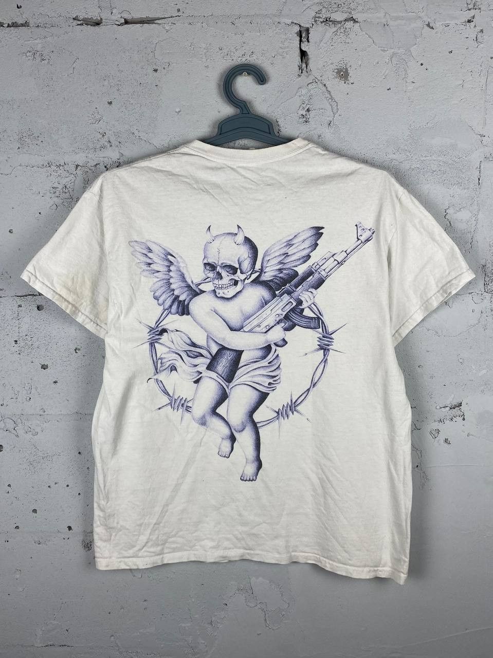 Rap Tees SNOT Rap Merch Angel Vinatge T Shirt Graphic Size US L / EU 52-54 / 3 - 1 Thumbnail