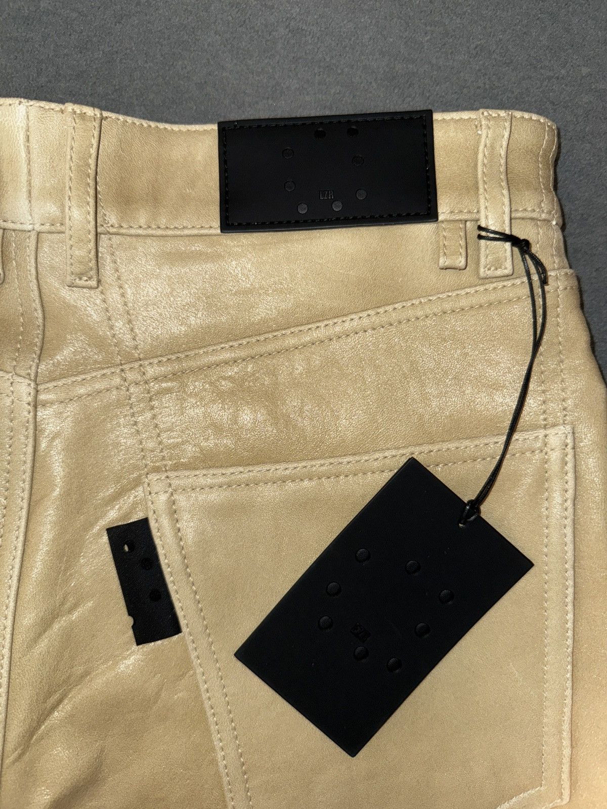 Other EZR AW25 Leather Shorts Cognag Size US 33 - 5 Thumbnail