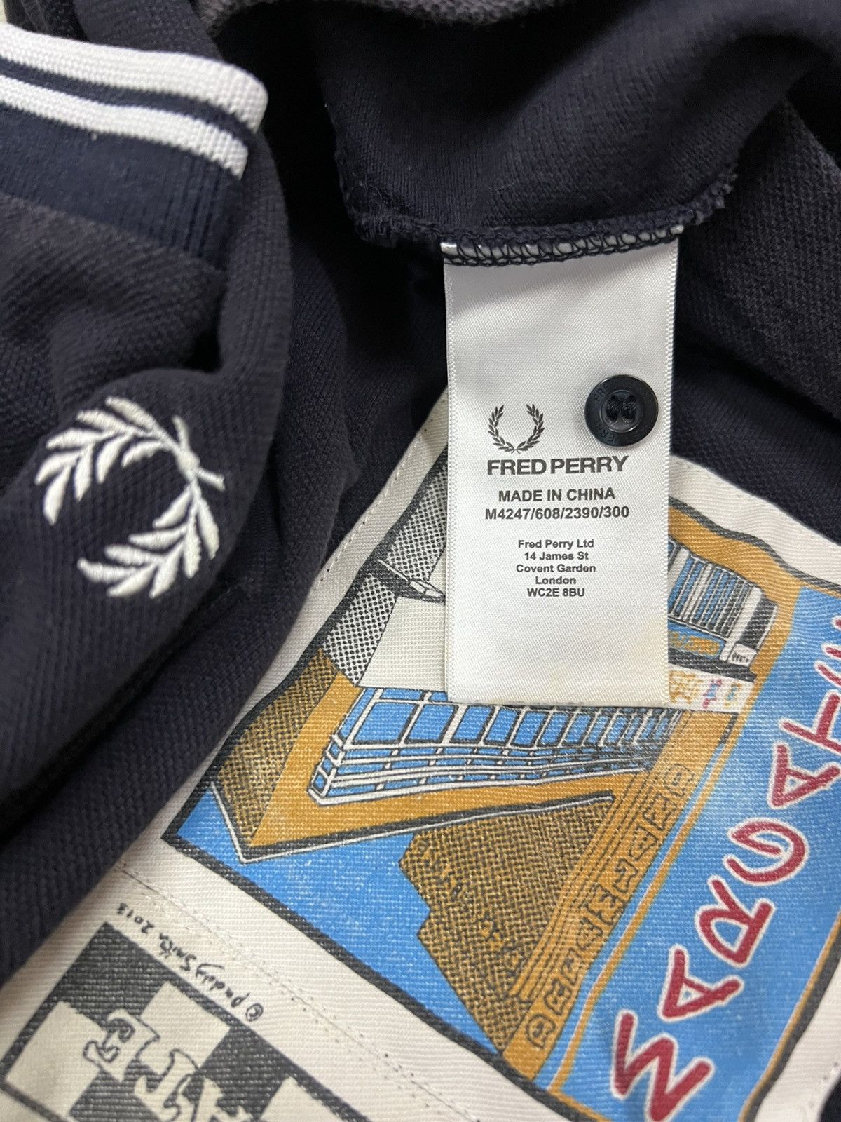 Fred Perry Fred Perry x Paddy Smith Margate On The Run' Polo Shirt Size US S / EU 44-46 / 1 - 9 Thumbnail
