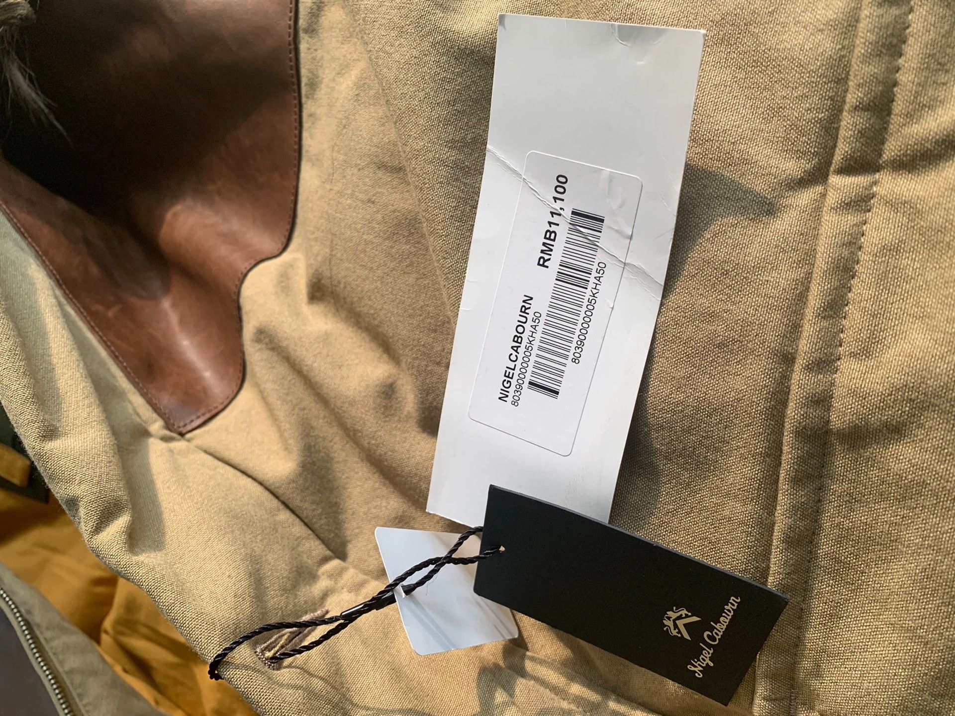 Nigel Cabourn NIGEL CABORUN LONG DONKEY Vintage Gray Goose Down Coat 50 Size US M / EU 48-50 / 2 - 7 Thumbnail