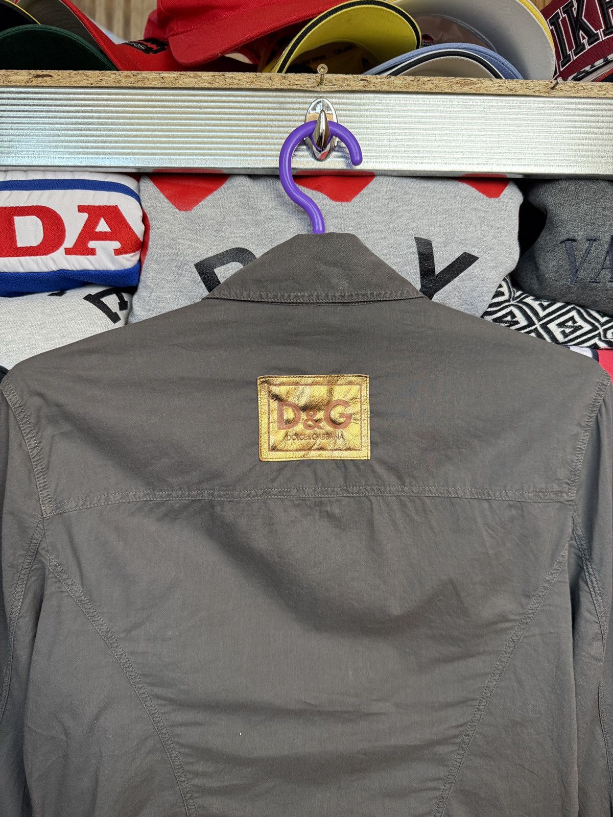 Dolce & Gabbana Rare! Vintage Dolce Gabbana Shirt Big Embroidered Logo Size US S / EU 44-46 / 1 - 8 Thumbnail
