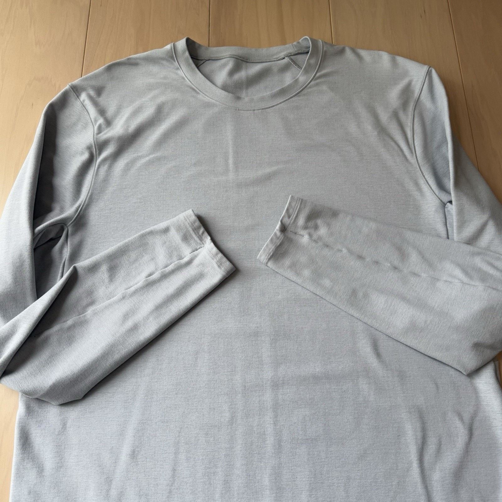 Lululemon Lululemon Surge Warm Sweatshirt Gray Long Sleeve Athleisure Size US M / EU 48-50 / 2 - 4 Thumbnail