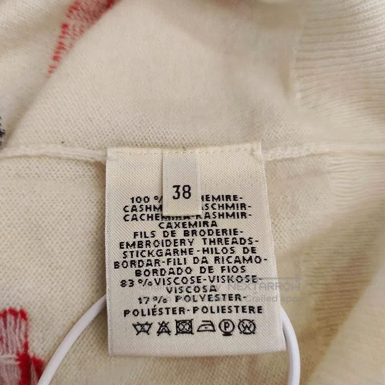 Hermes Hermes White Christmas Cashmere Sweater Size XS / US 0-2 / IT 36-38 - 5 Thumbnail