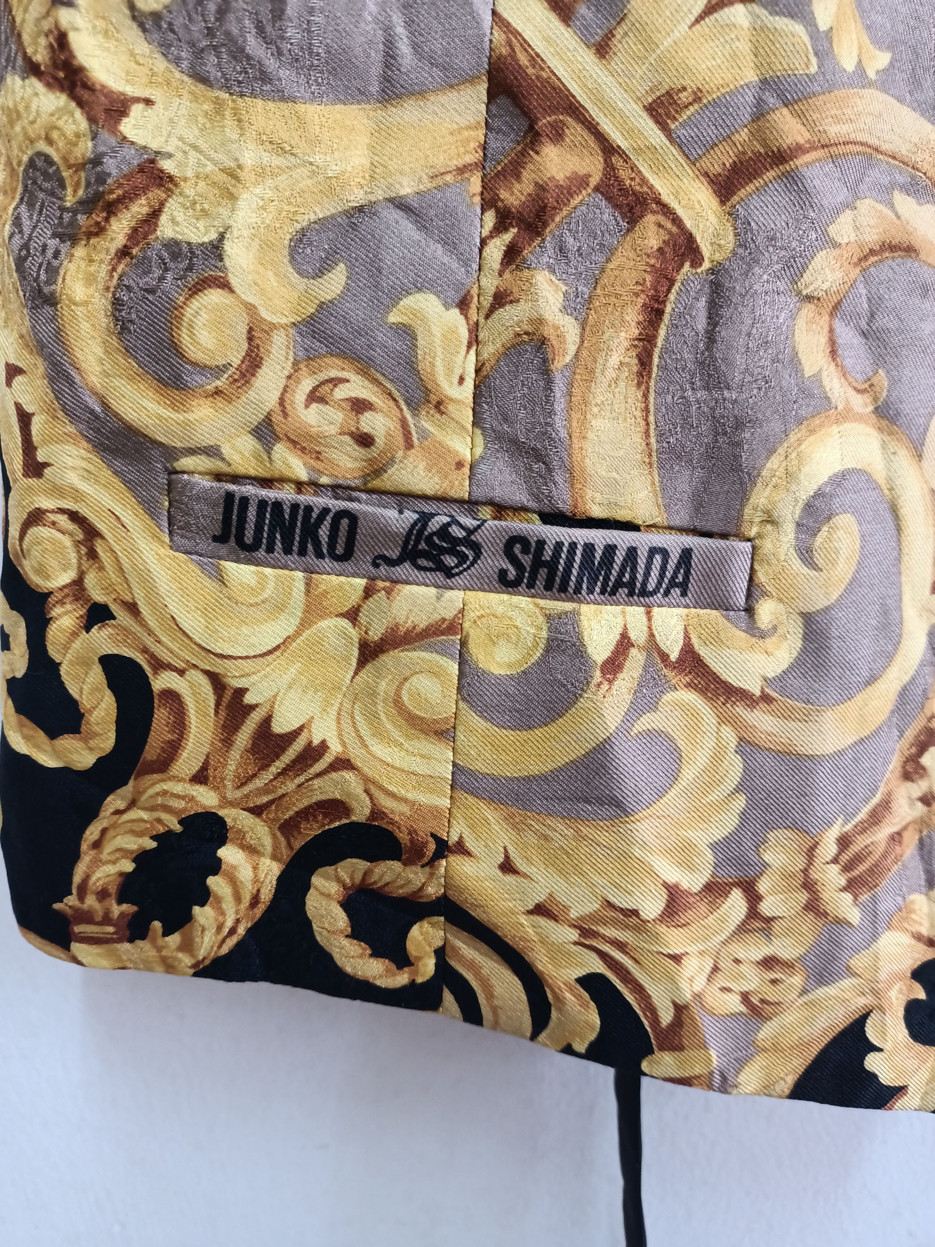 Junko Shimada Vintage Rare Junko Shimada Boroque Vest luxury style Size S / US 4 / IT 40 - 4 Thumbnail