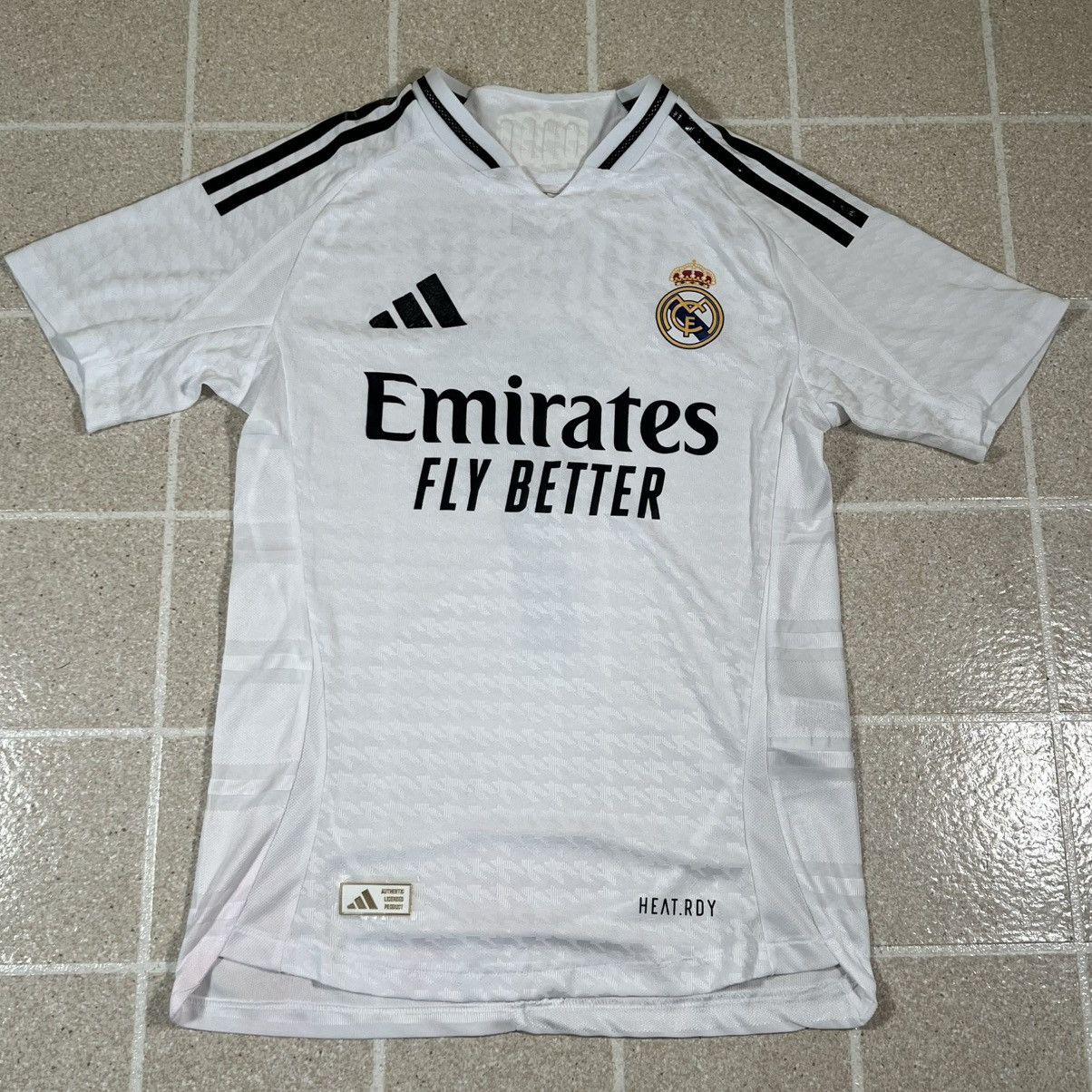 Adidas Vini JR Real Madrid Jersey 2024-25 Soccer Adidas Men S Size US S / EU 44-46 / 1 - 1 Thumbnail