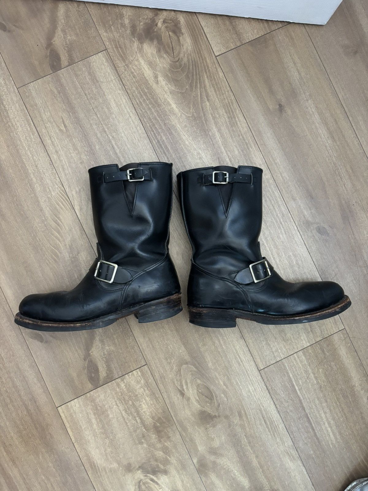 Vintage Vintage 60s Black Engineer Boots Size US 10 / EU 43 - 1 Thumbnail