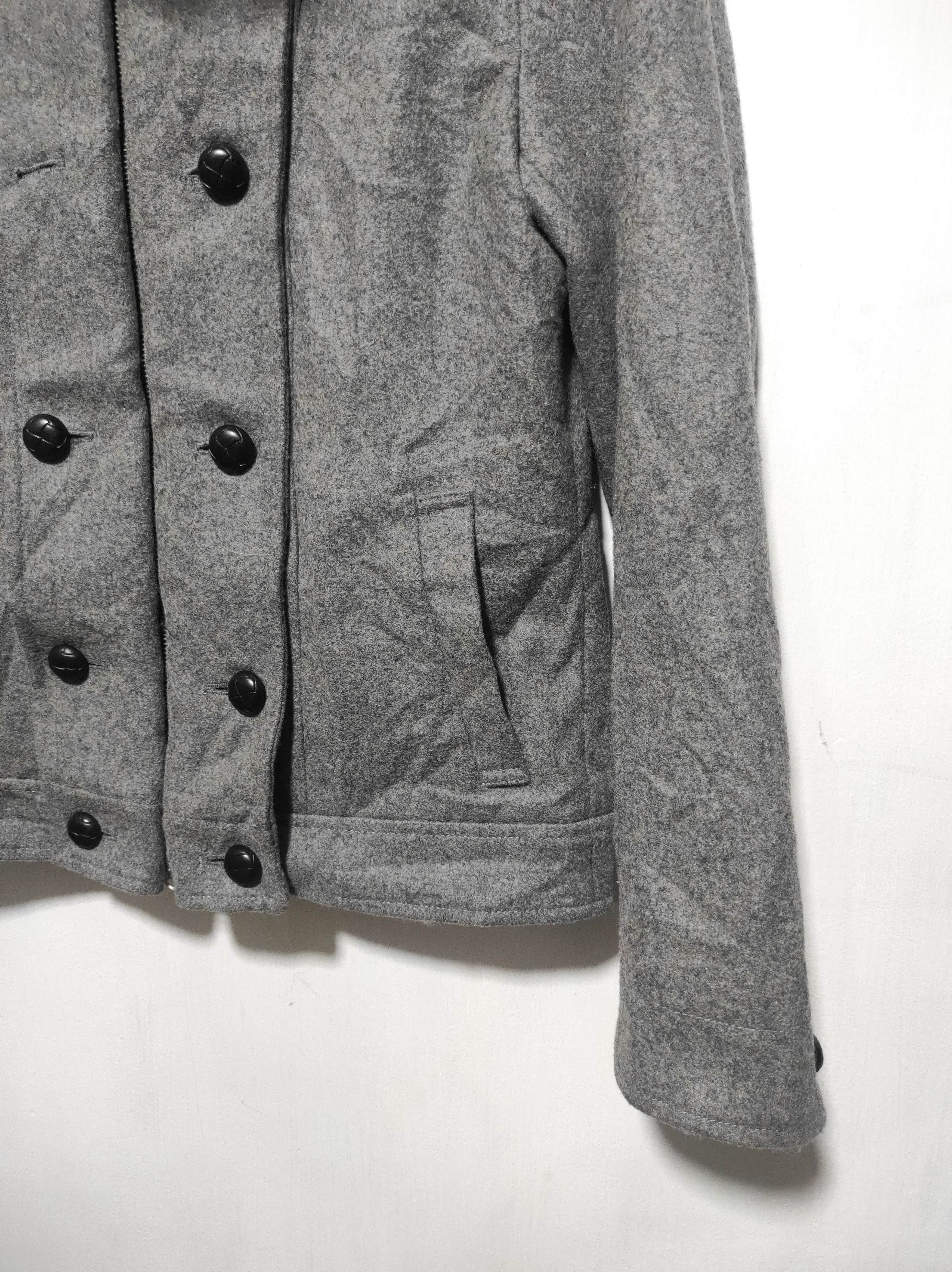 Michel Klein Michel Klein Wool double Zip Fur Hoodie Jacket Size US S / EU 44-46 / 1 - 6 Thumbnail
